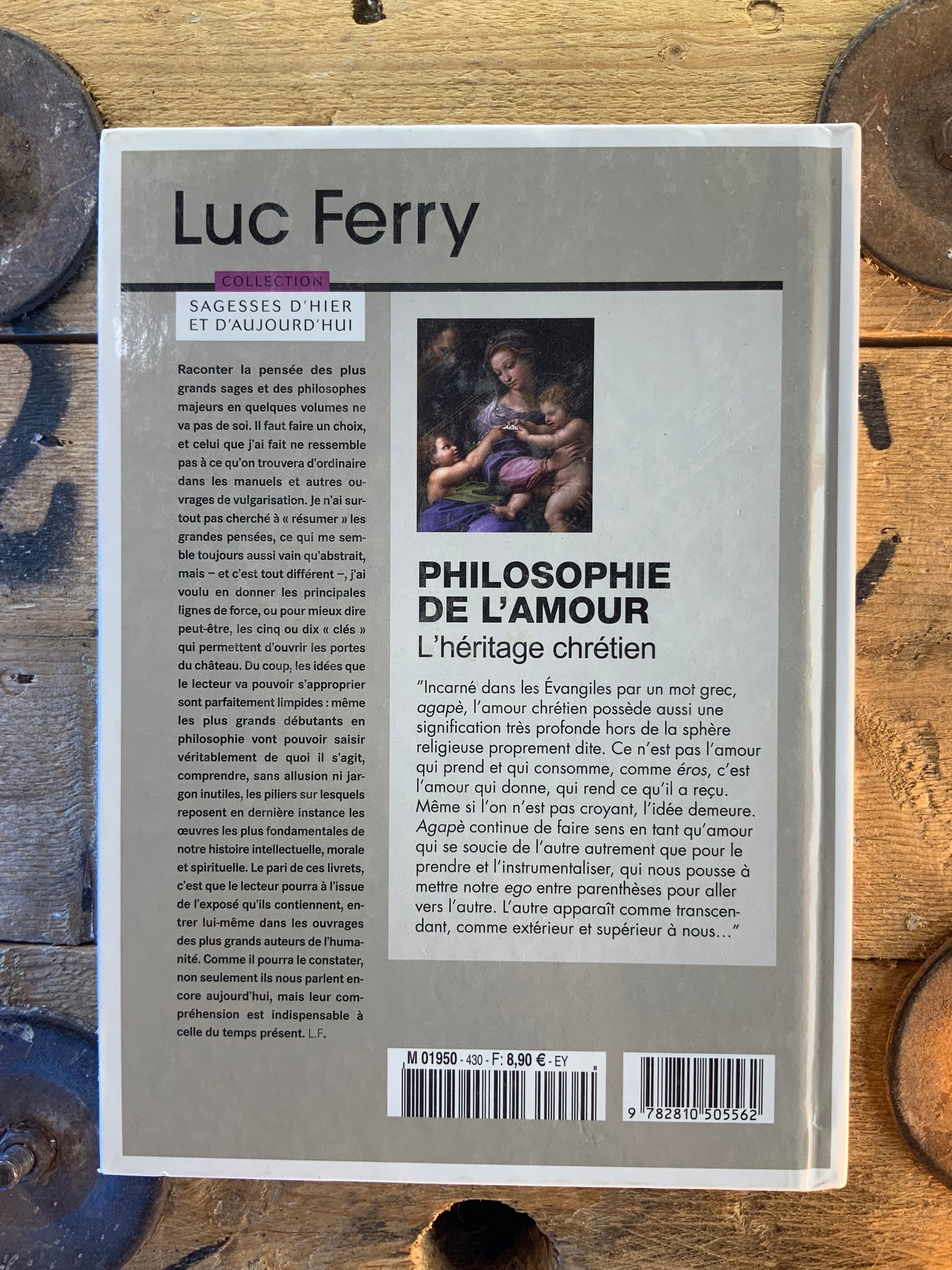 Philosophie de l’amour : l’héritage chrétien - Luc Ferry