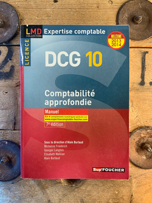 DSCG 10 : comptabilité approfondie