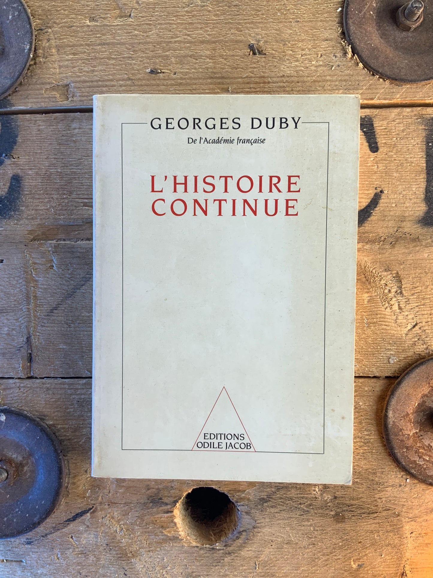L’histoire continue - Georges Duby