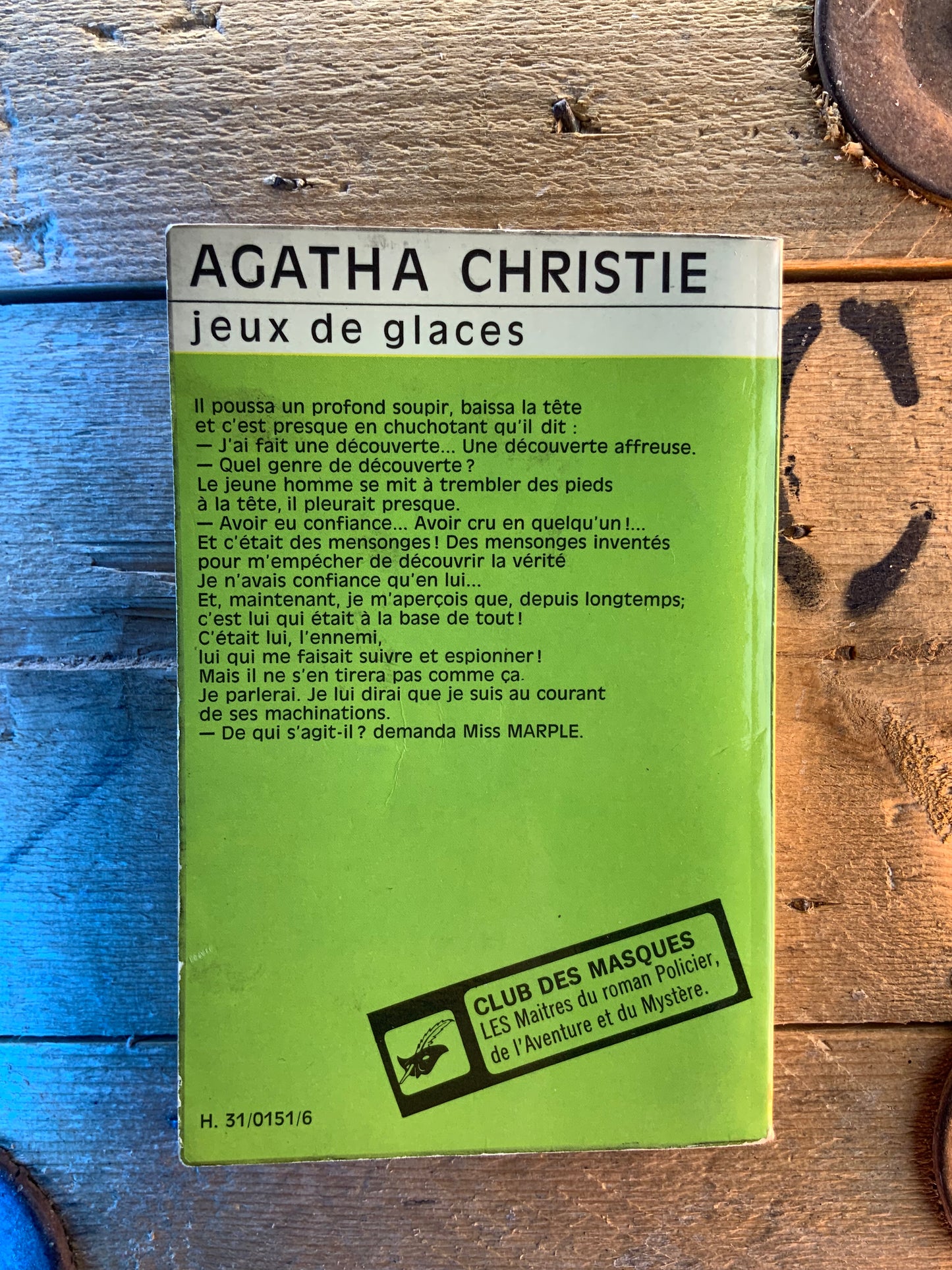 Jeux de glaces - Agatha Christie