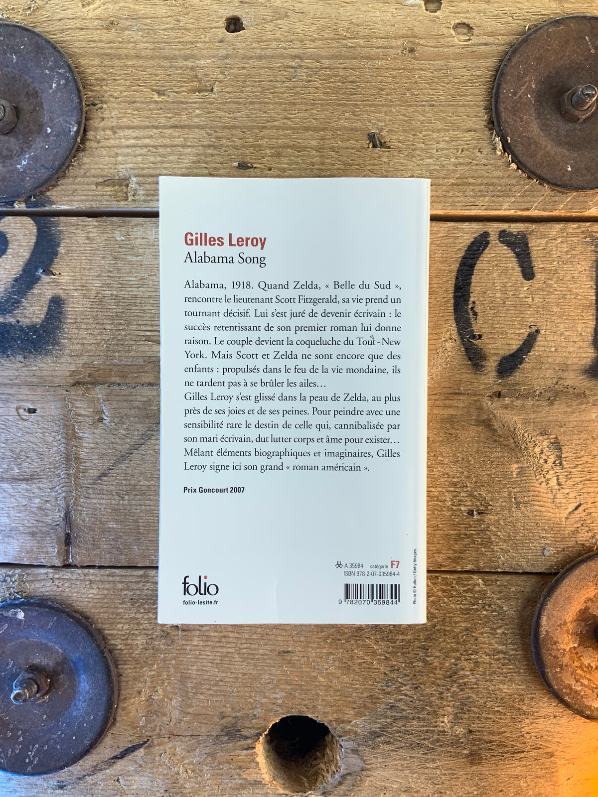 Alabama Song - Gilles Leroy