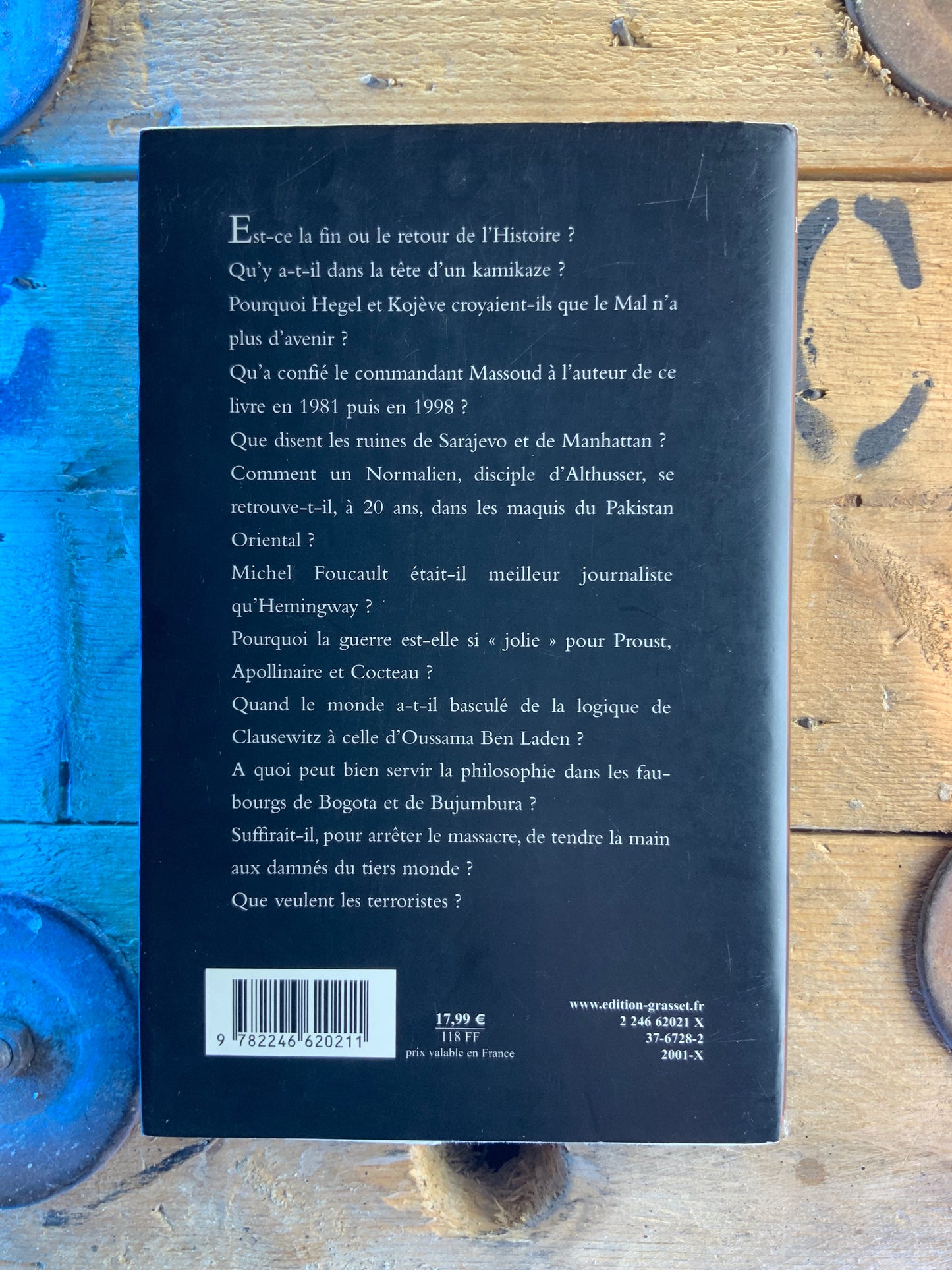 Réflexions sur la Guerre, le Mal et la fin de l’Histoire - Bernard-Henri Levy