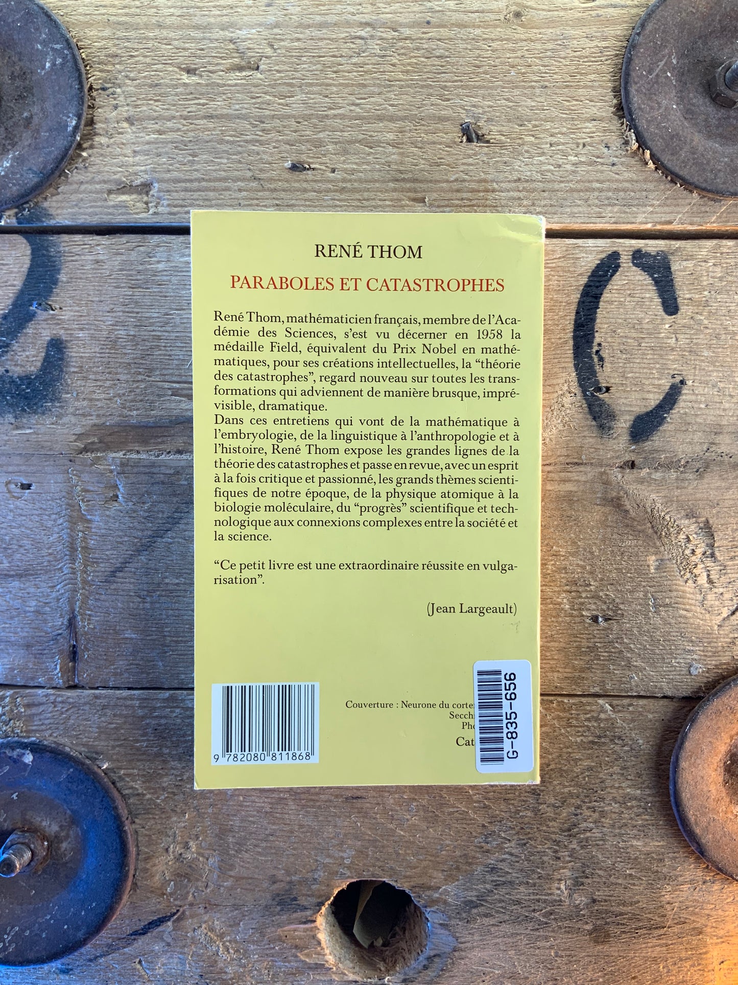 Paraboles et catastrophes - René Thom