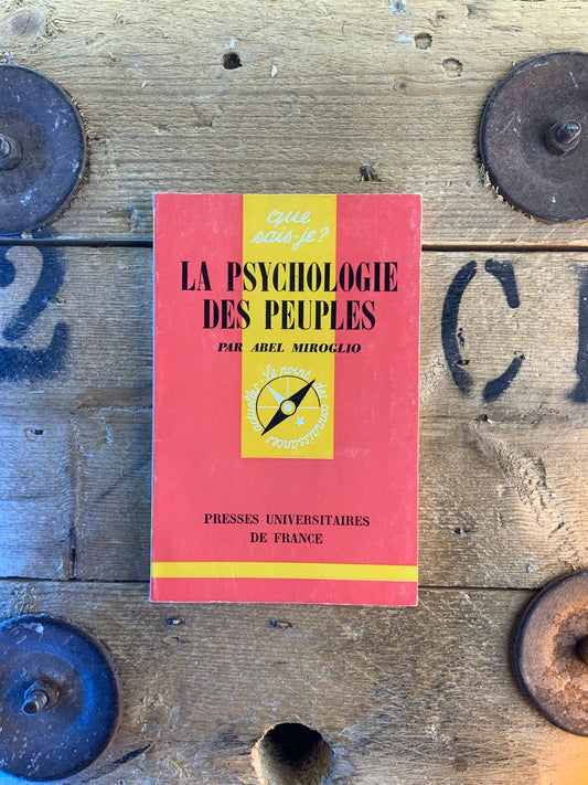 La psychologie des peuples - Abel Miroglio