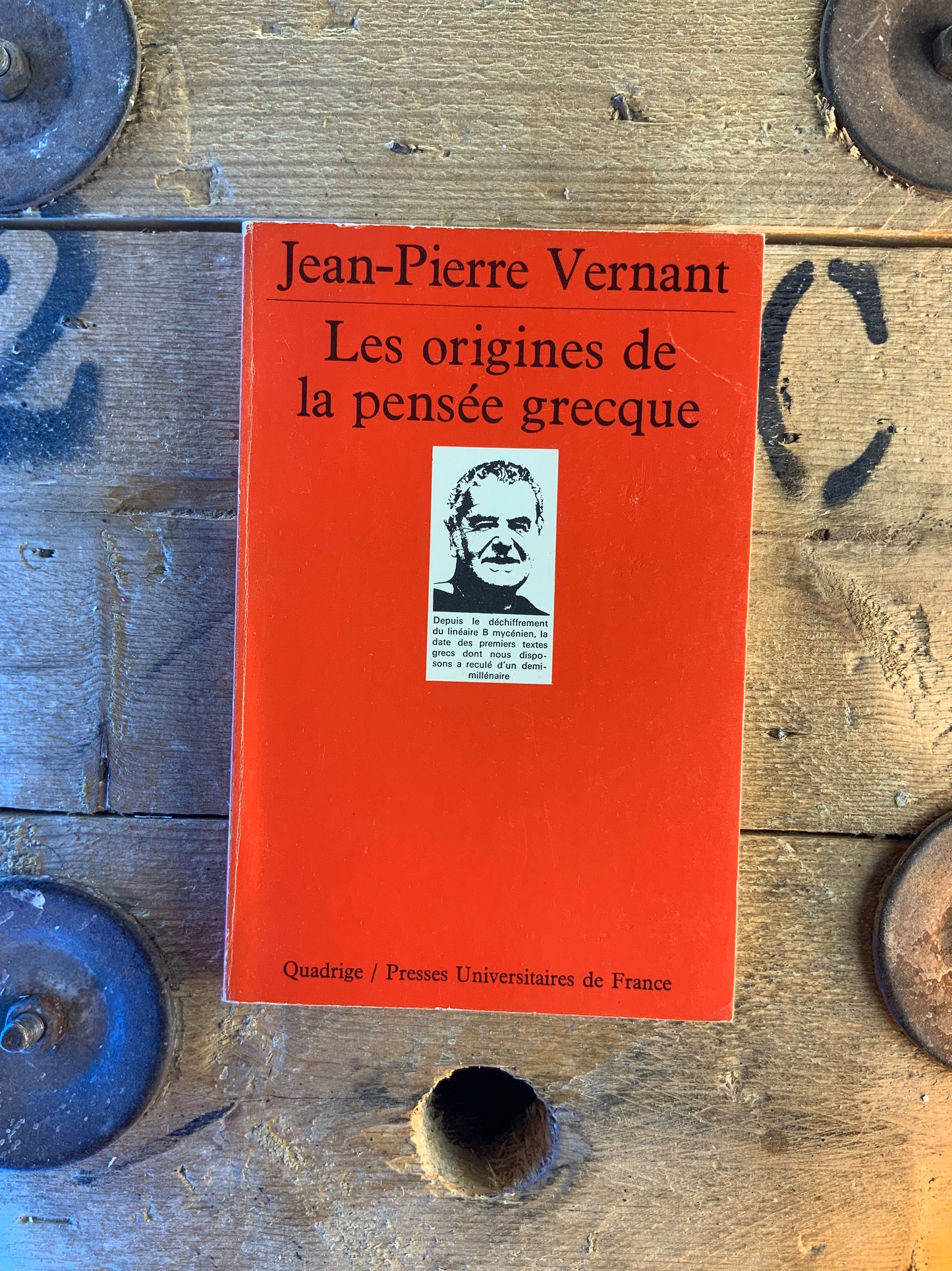 Les origines de la pensée grecque - Jean-Pierre Vernant