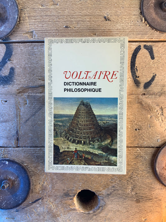 Dictionnaire philosophique - Voltaire