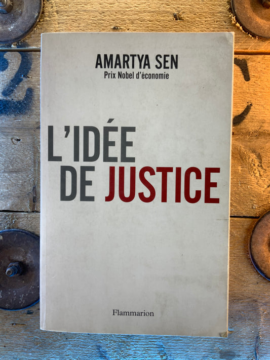 L’idée de justice - Amartya Sen