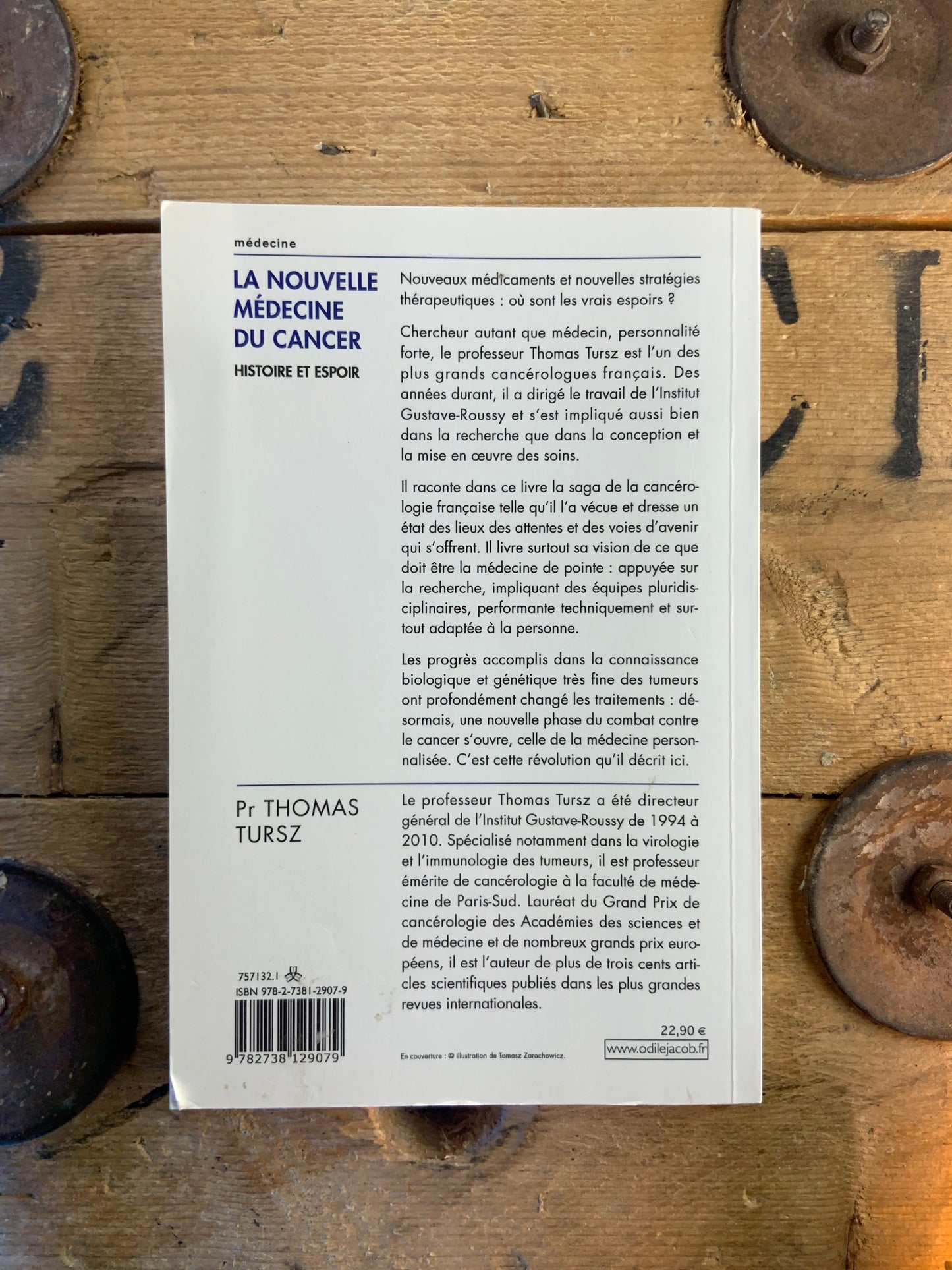 La nouvelle médecine du cancer : histoire et espoir - Pr Thomas Thursz