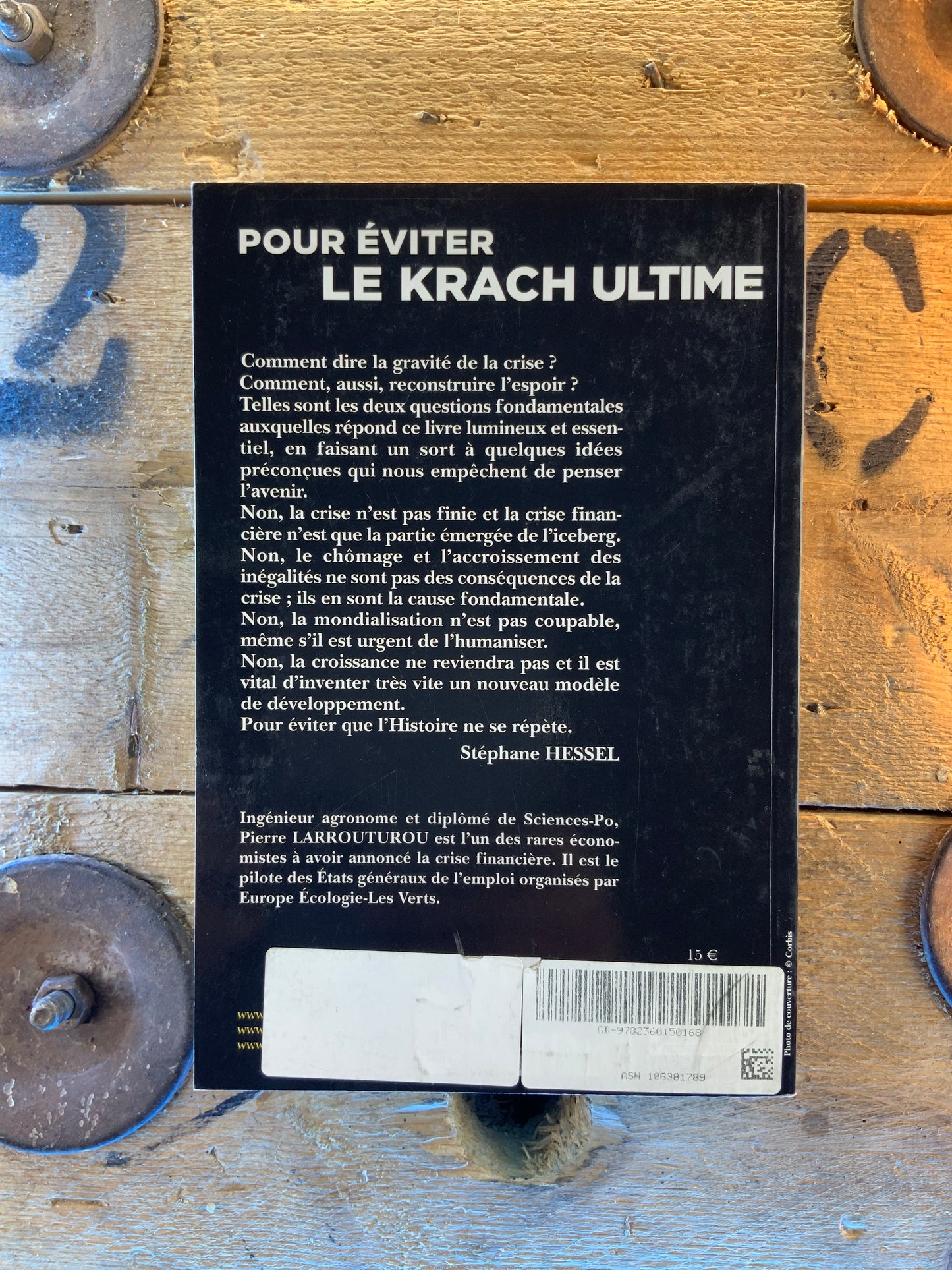 Pour éviter le Krach ultime - Pierre Larrouturou