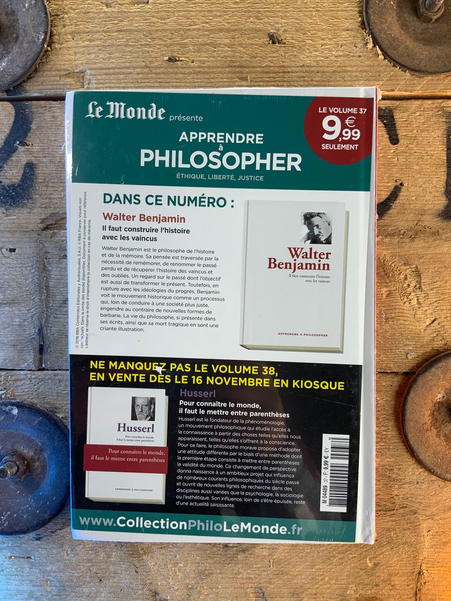 Walter Benjamin : il faut construire l’histoire avec les vaincus [ COLLECTION APPRENDRE À LA PHILOSOPHIE ]