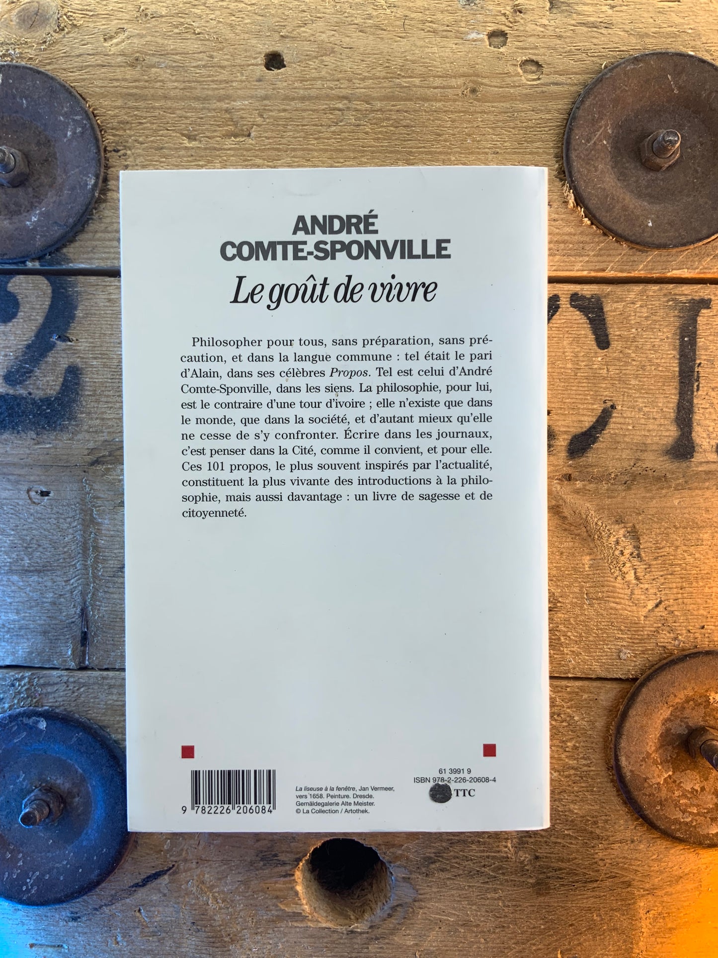 Le goût de vivre et cent autres propos - André-Comte Sponville