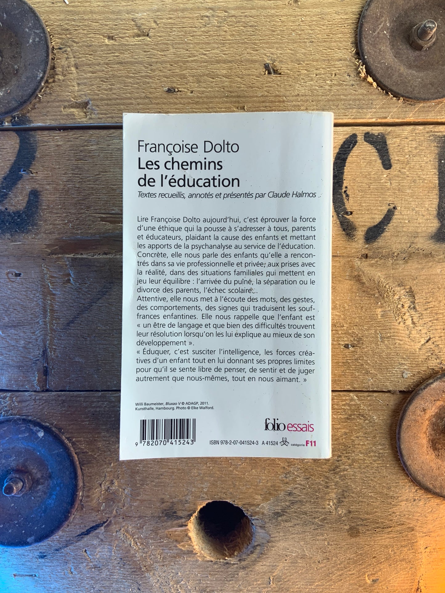 Le chemins de l’éducation - Françoise Dolto