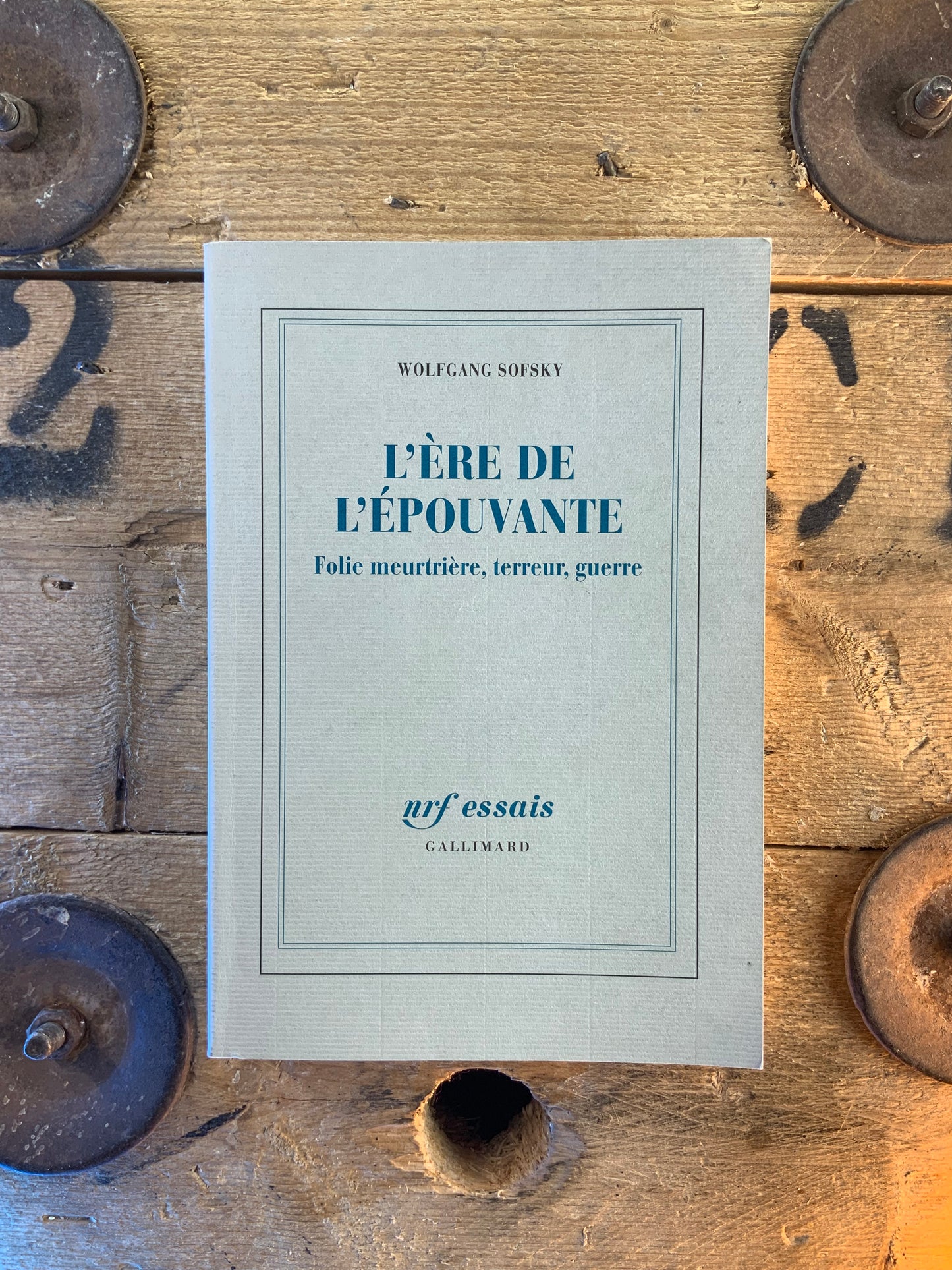 L’ère de l’épouvante : folie meurtrière, terreur, guerre - Wolfgang Sofsky
