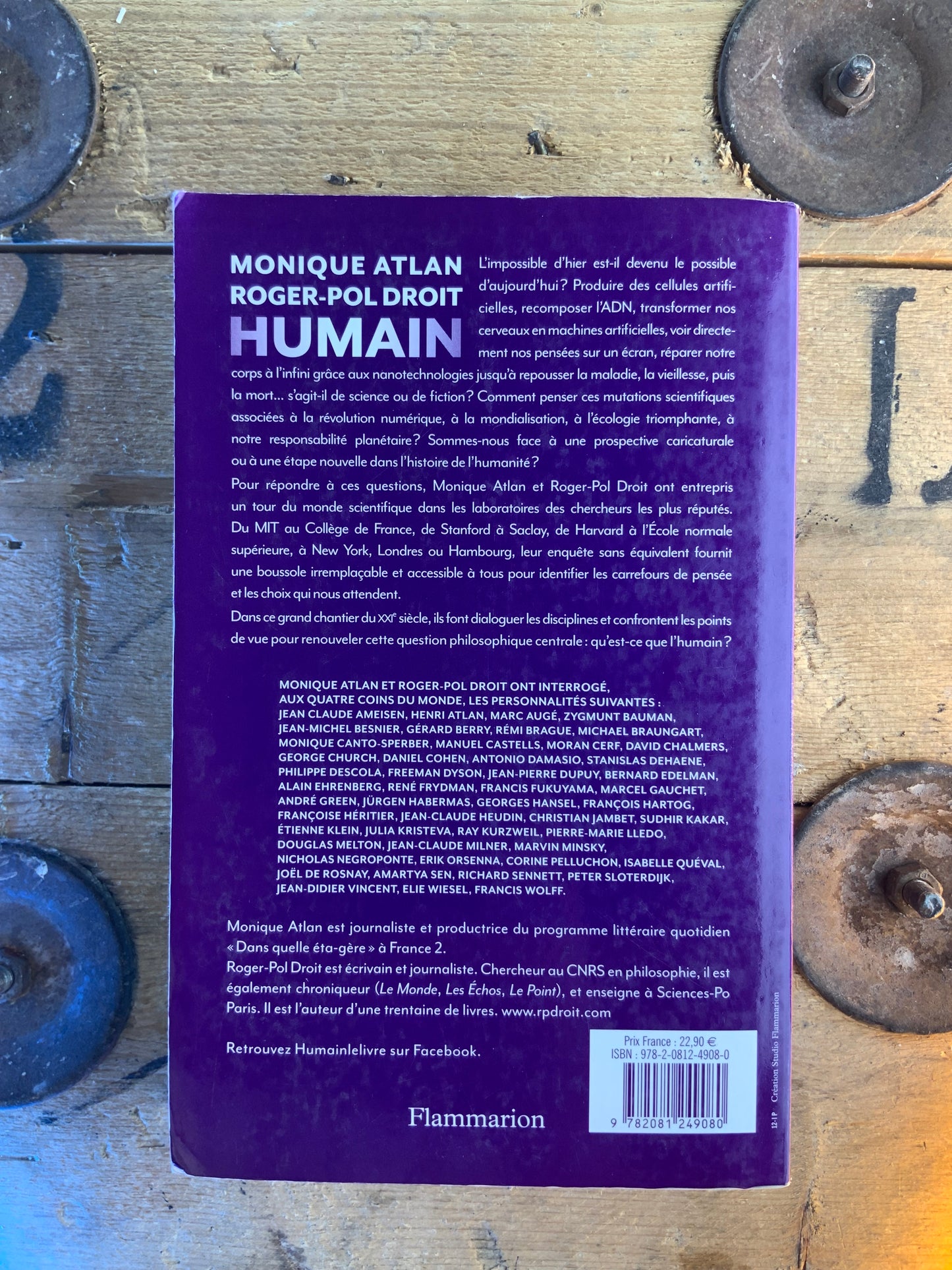 Humain : une enquête philosophique sur ces révolutions qui changent nos vies - Monique Atlan et Roger-Pol Droit