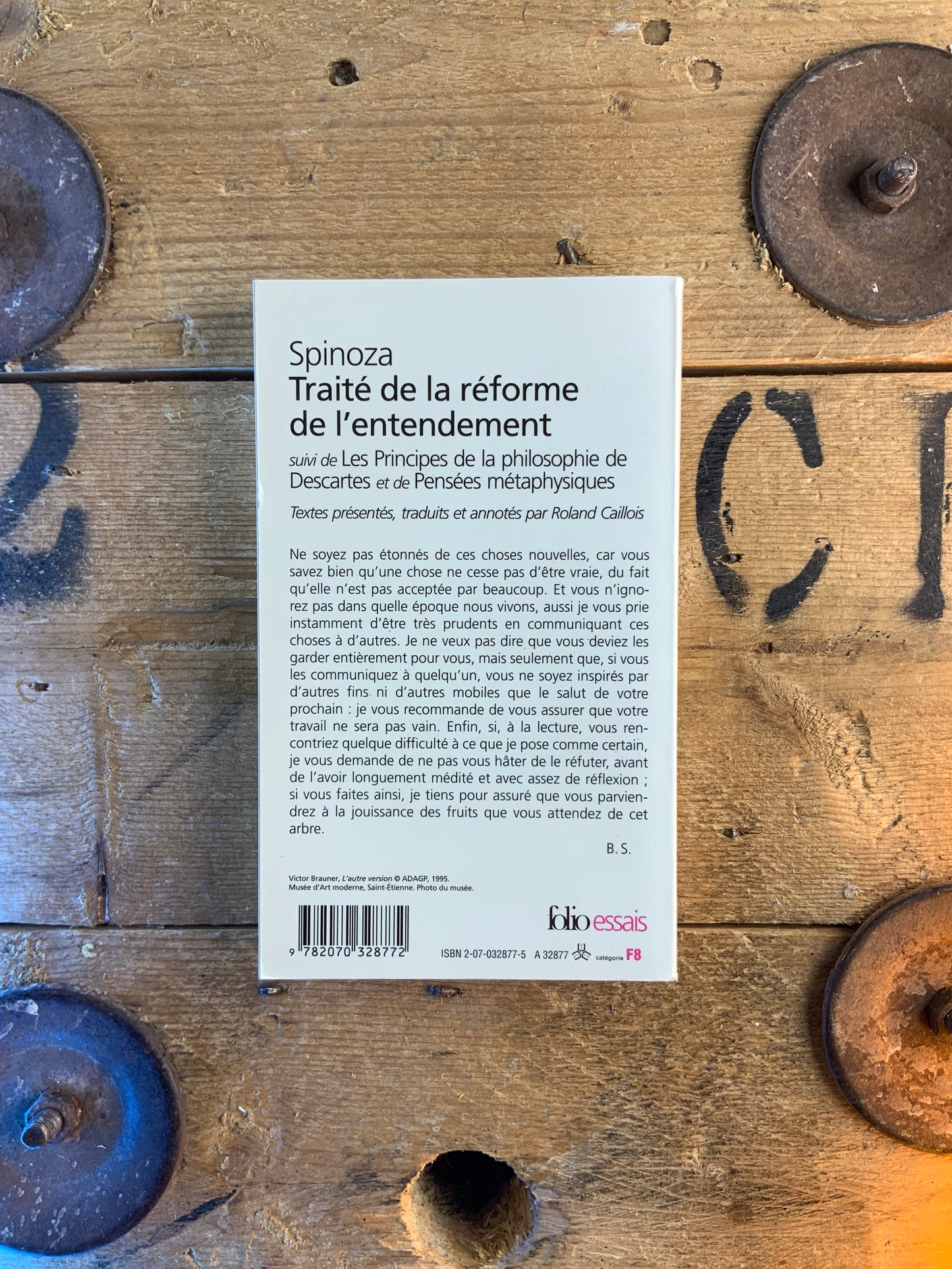 Traité de la réforme de l’entendement - Spinoza