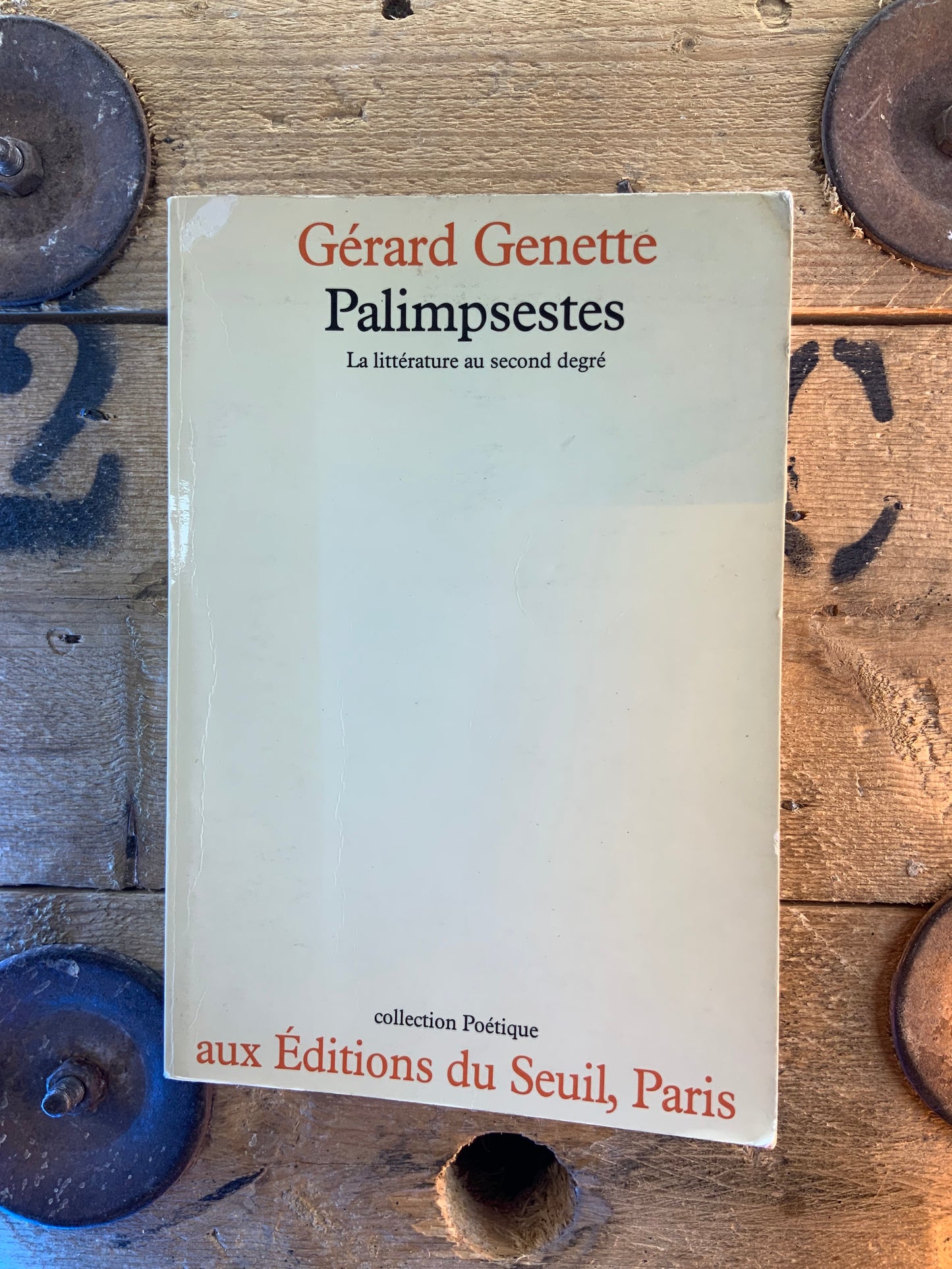 Palimpestes : la littérature au second degré - Gérard Genette