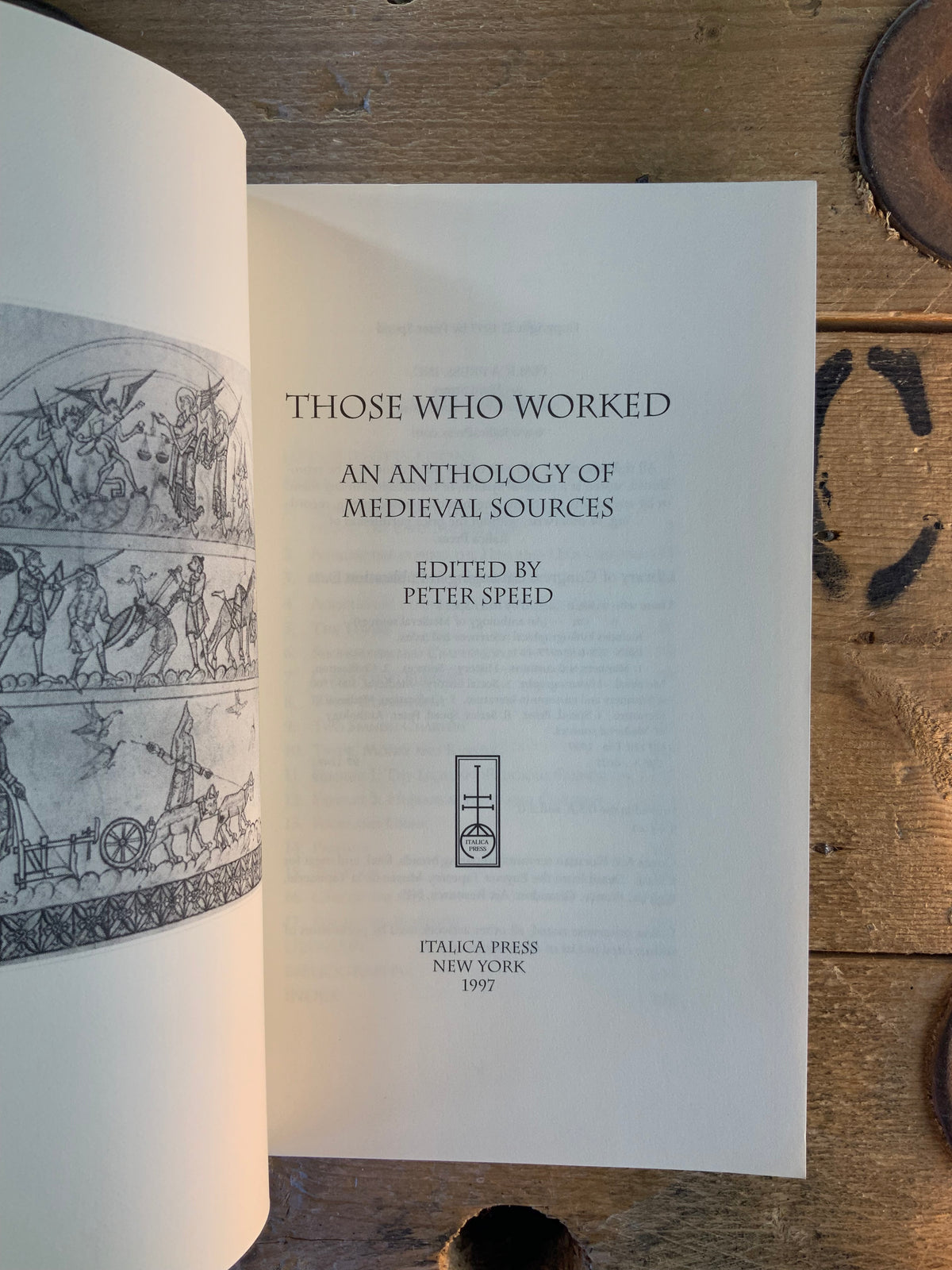 An anthology of medieval sources : Those who worked