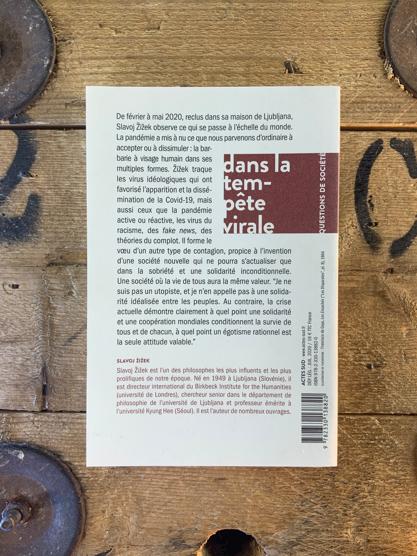 Dans la tempête virale - Slavoj Zizek