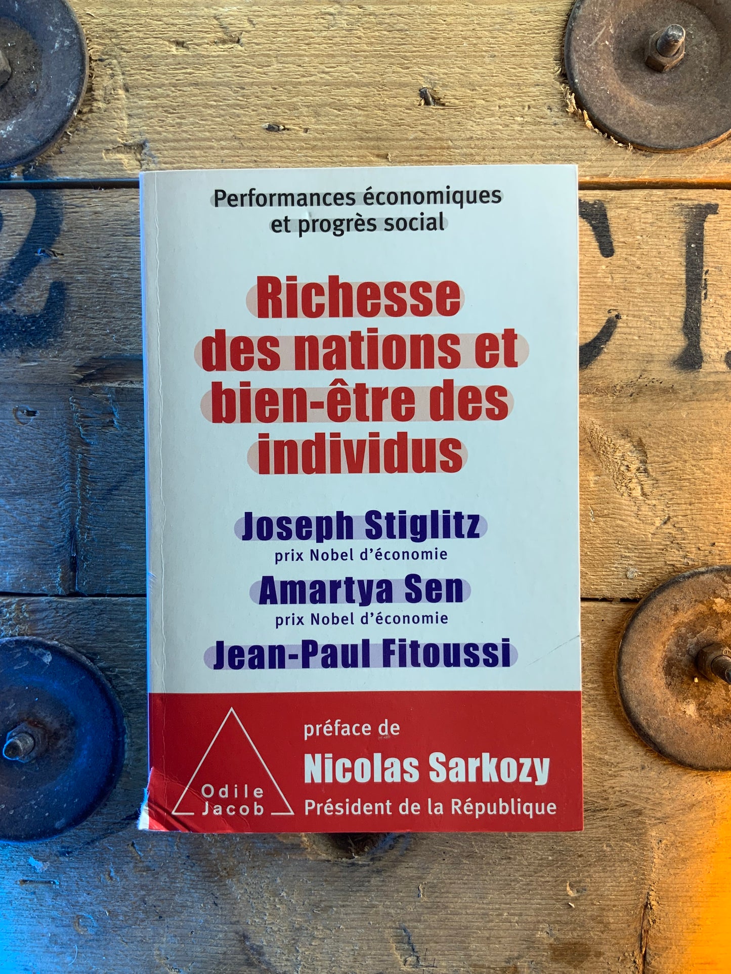 Richesse des nations et bien-être des individus - Joseph  E. Stiglitz , Amartya Sen , Jean-Paul Fitoussi