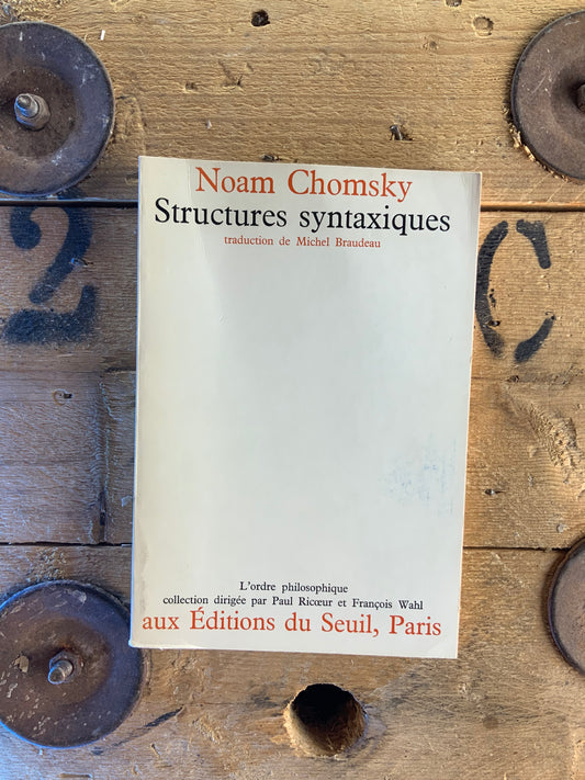 Structures syntaxiques - Noam Chomsky