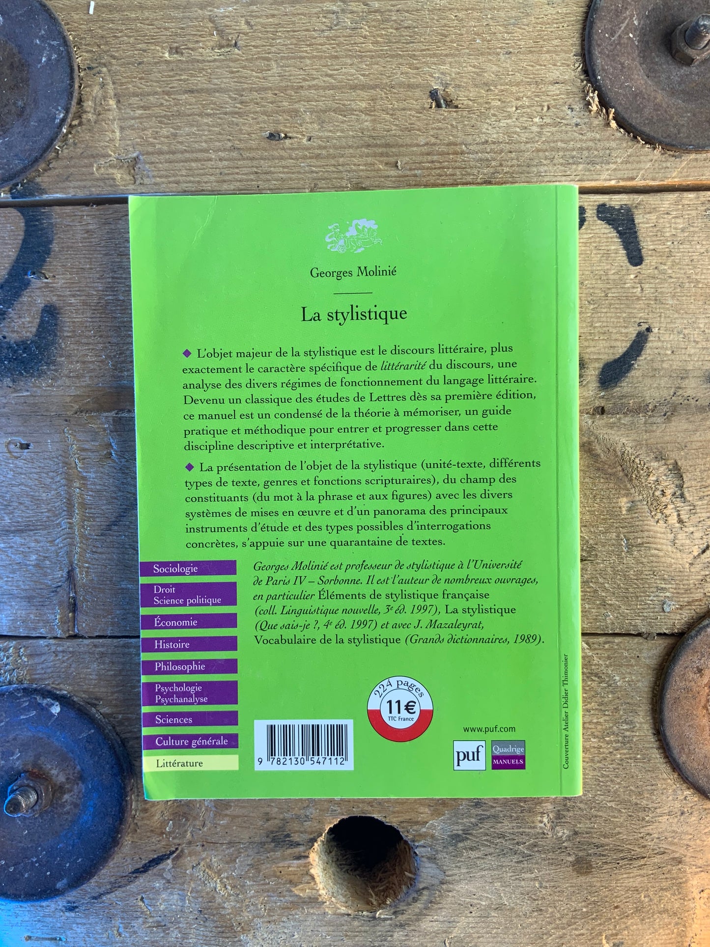 La stylistique - Georges Molinié