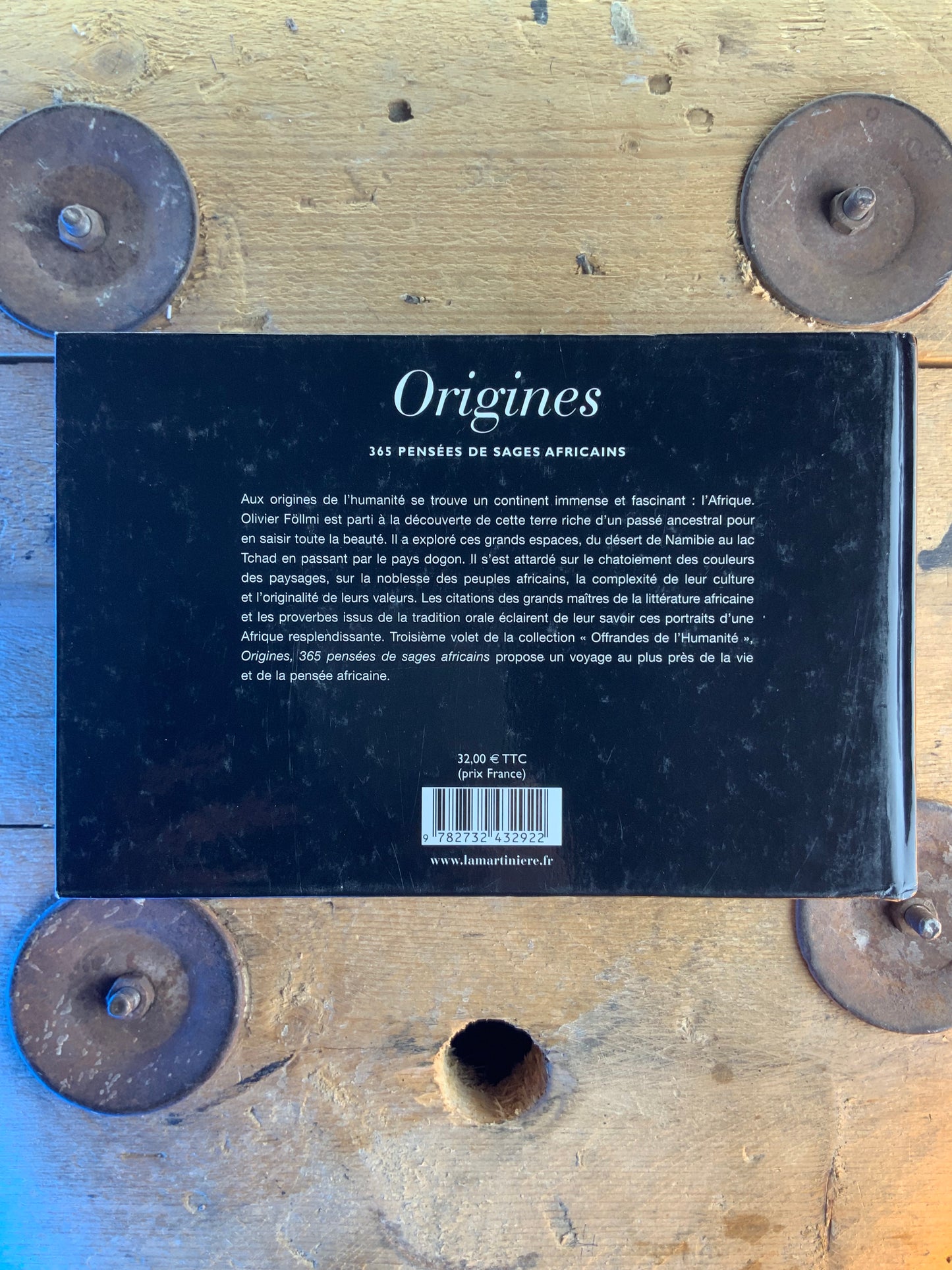 Origines : 365 pensées de sages africains - Danielle et Olivier Föllmi