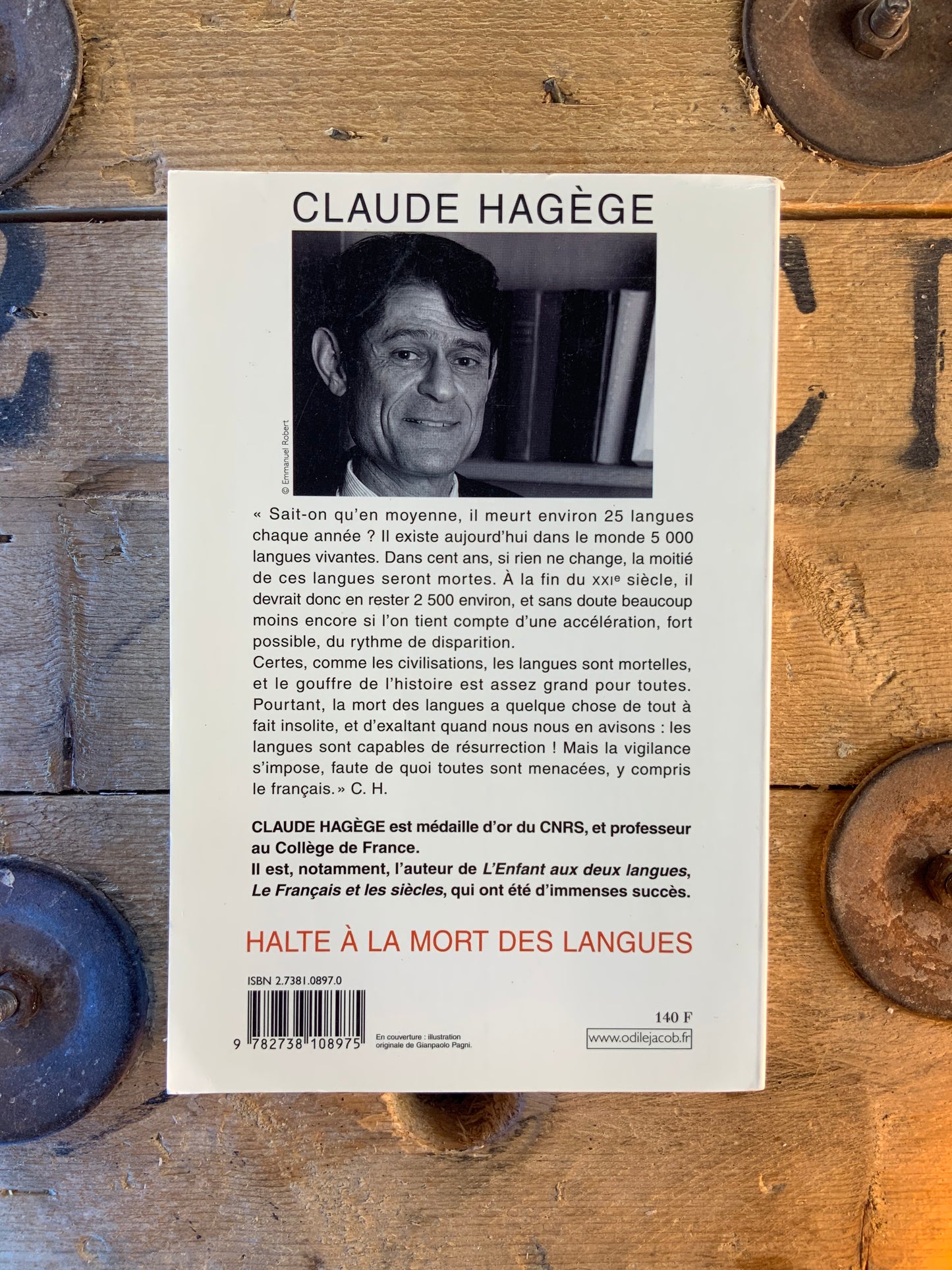 Halte à la mort des langues - Claude Hagège