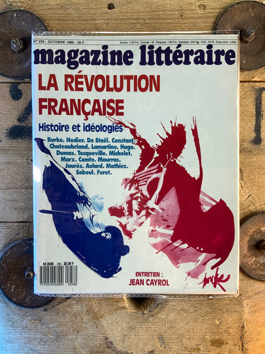 La révolution française : histoire et idéologie [ MAGAZINE LITTÉRAIRE ]