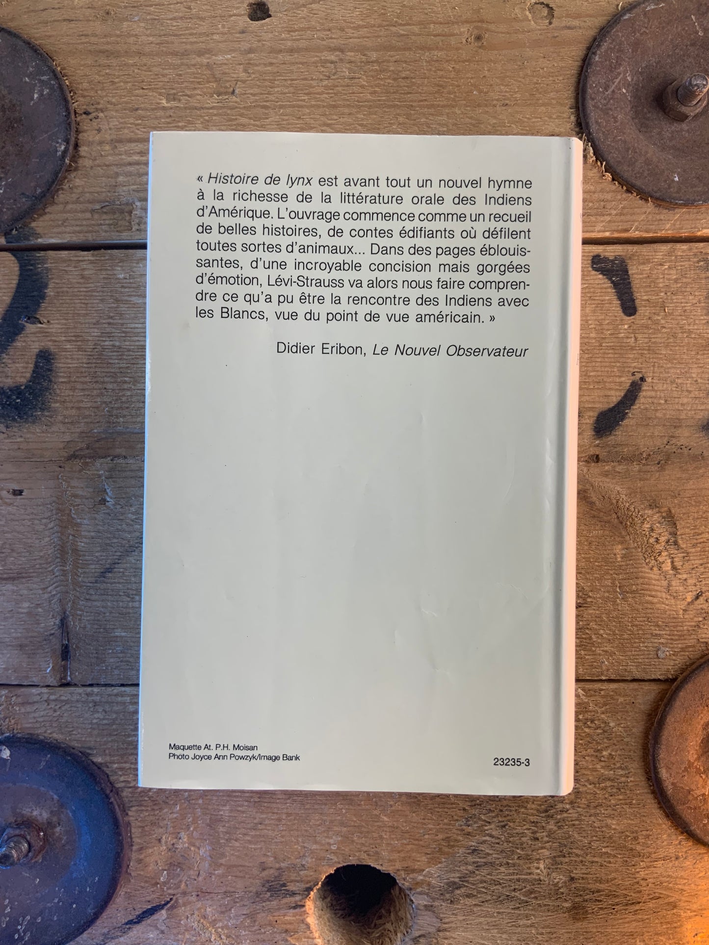 Histoire de lynx - Claude Lévi-Strauss