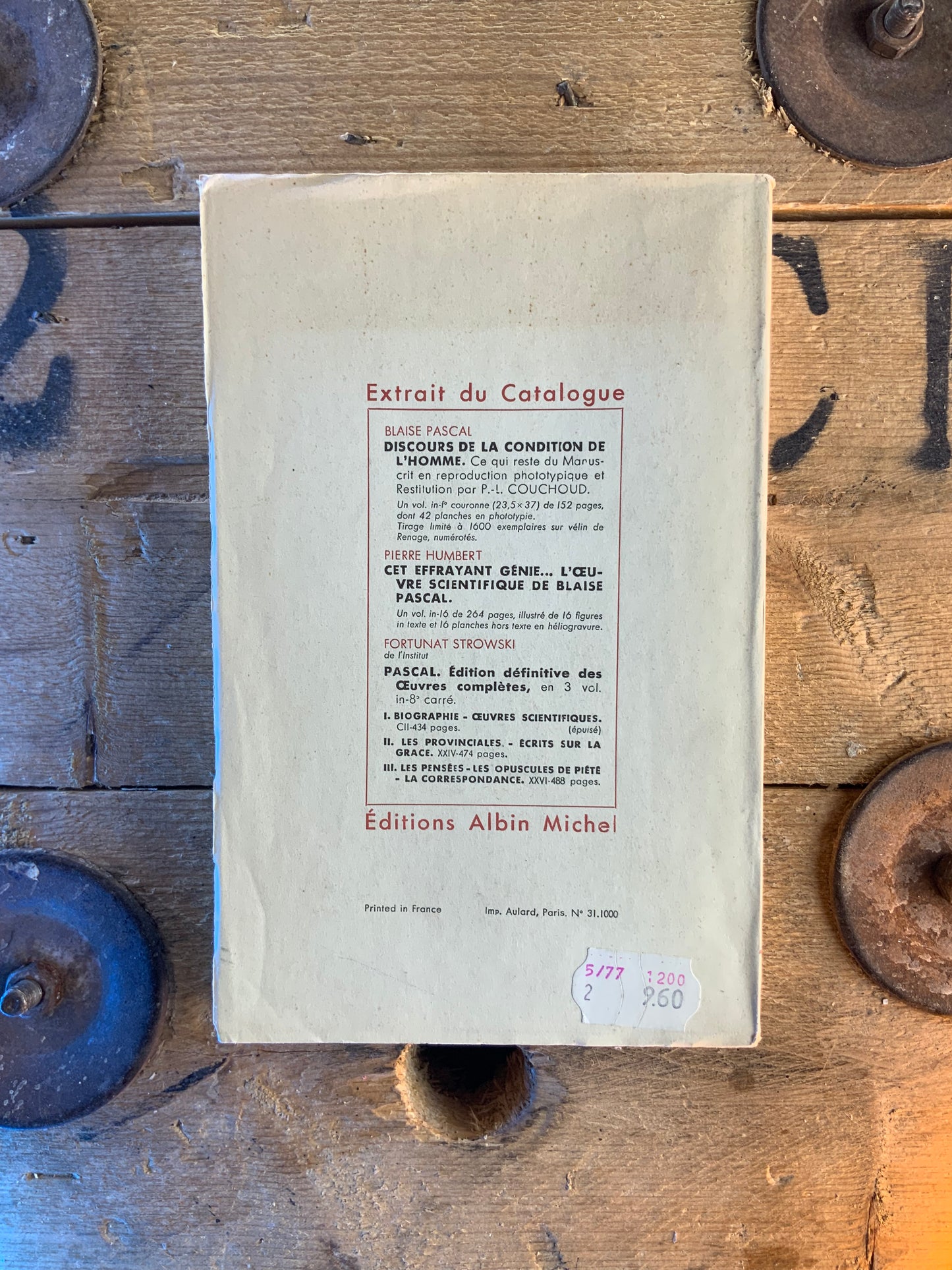 Pascal, son temps et le nôtre - Conzague Truc