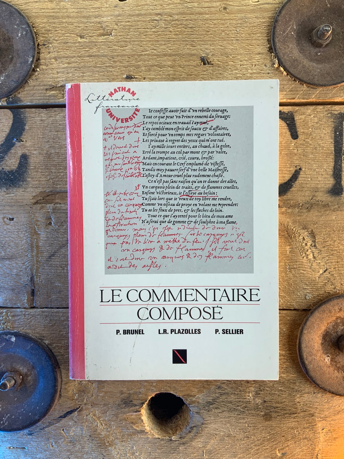 Le commentaire composé - P. Brunel, L.R. Plazoles et P. Sellier