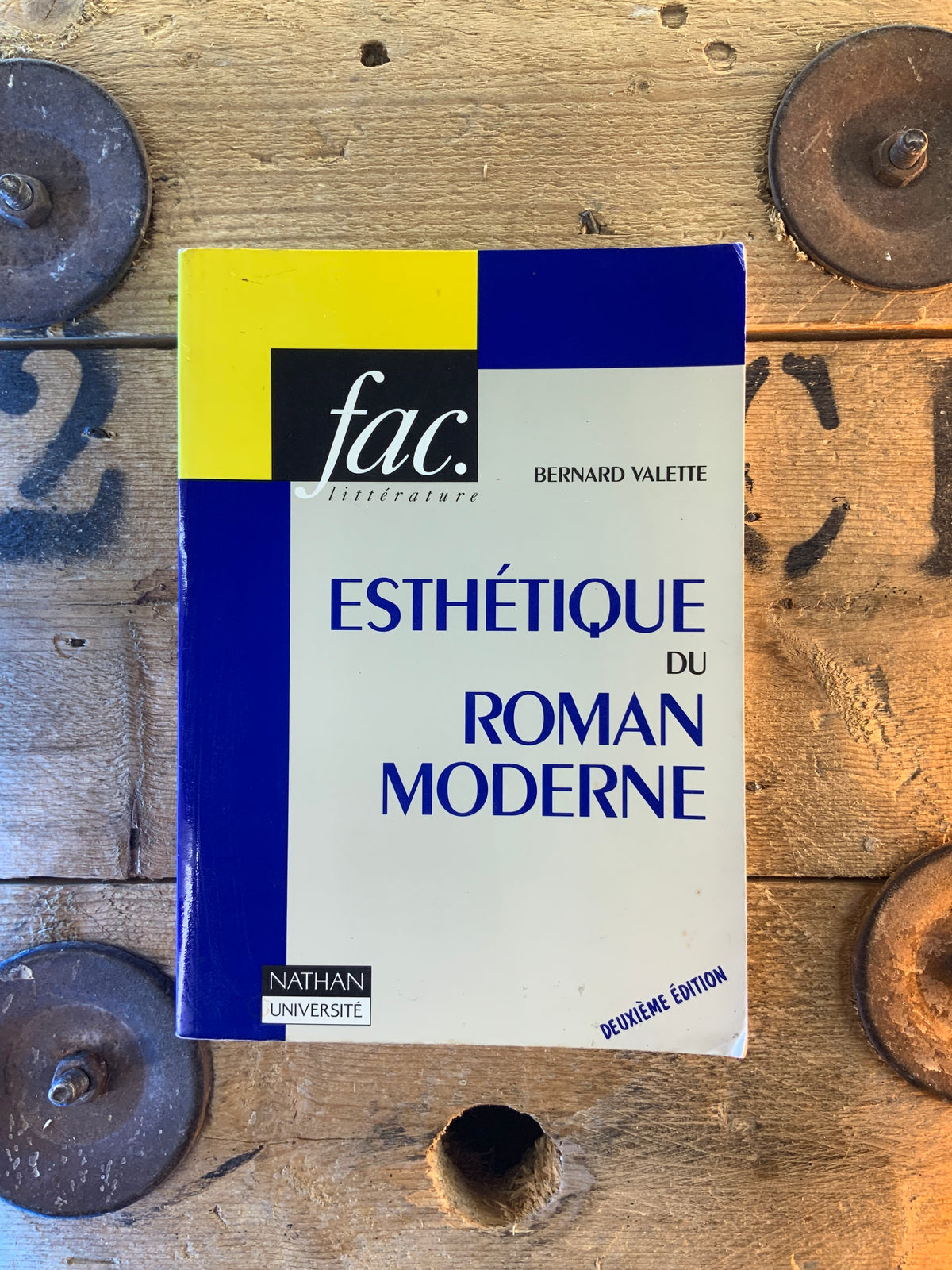 Esthétique du roman moderne - Bernard Valette
