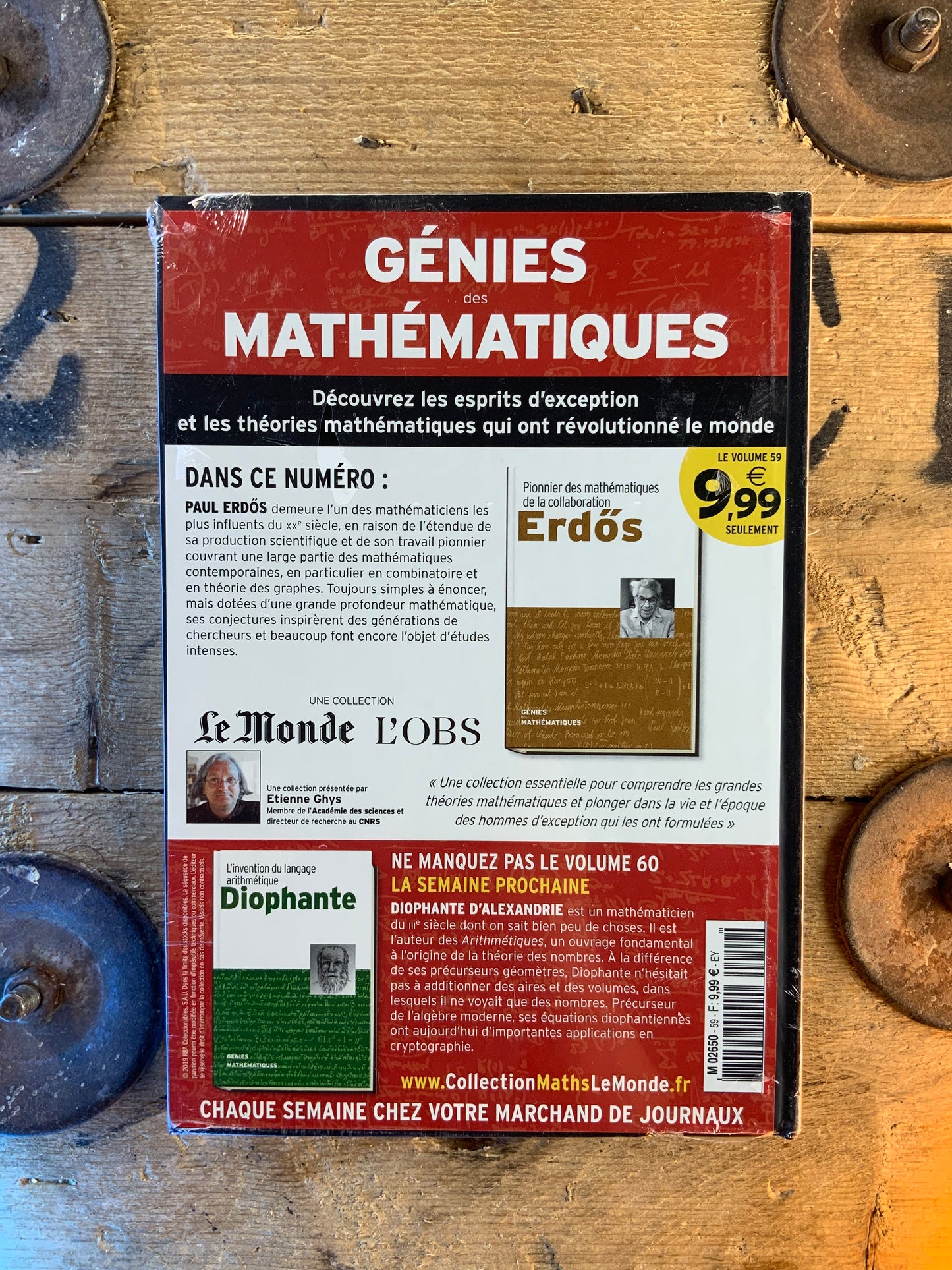 Erdös : Pionnier des mathématiques de la collaboration [ COLLECTION GÉNIES MATHÉMATIQUES ]