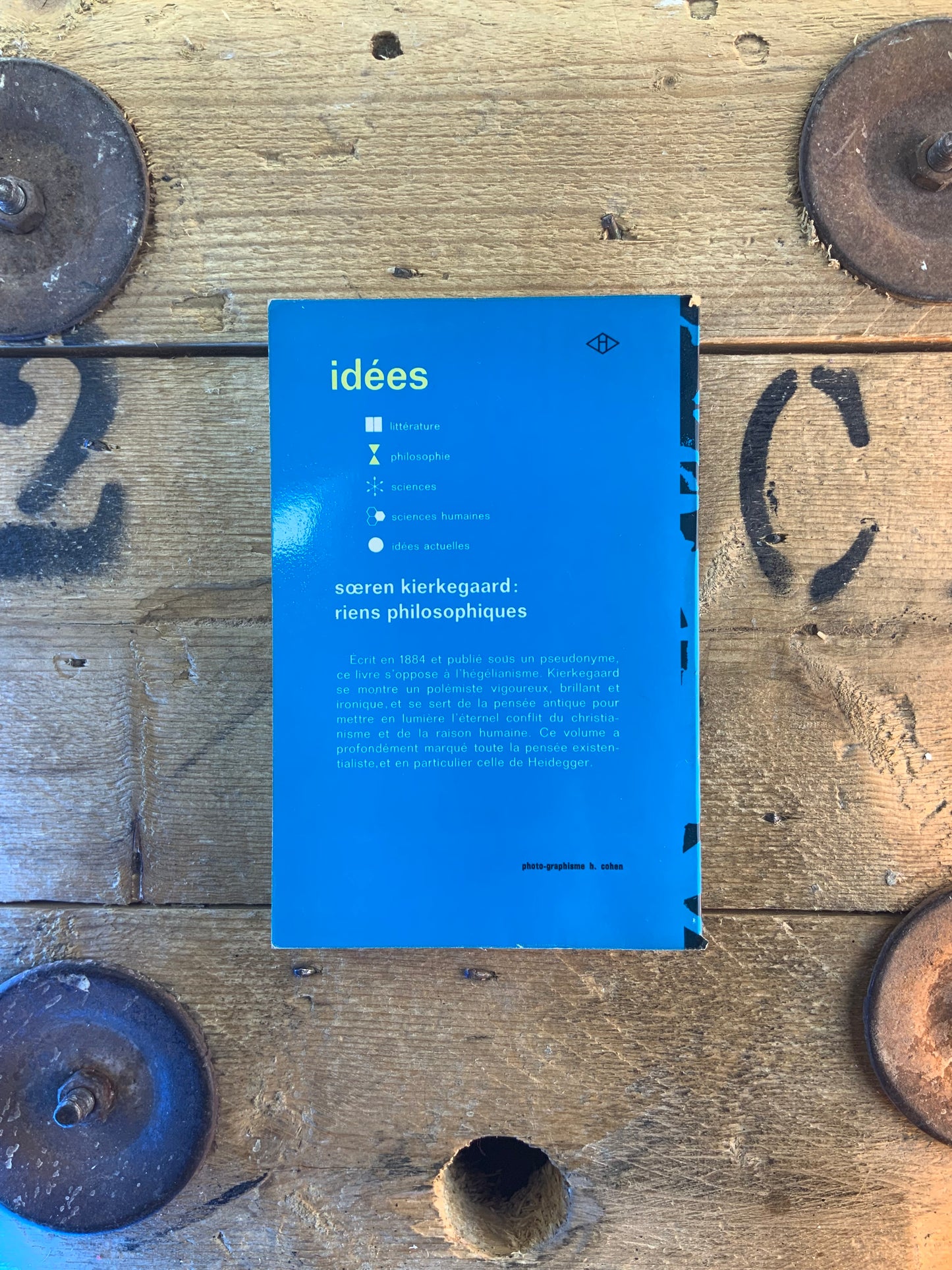 Riens philosophiques - Sœren Kierkegaard