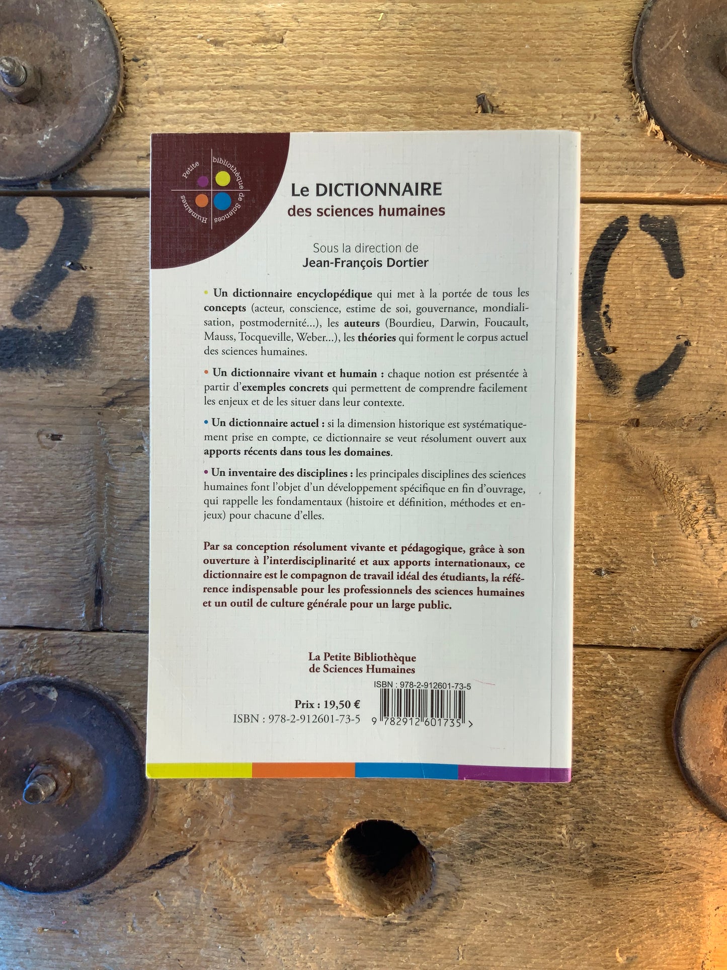 Le dictionnaire des sciences humaines - Jean-François Dortier