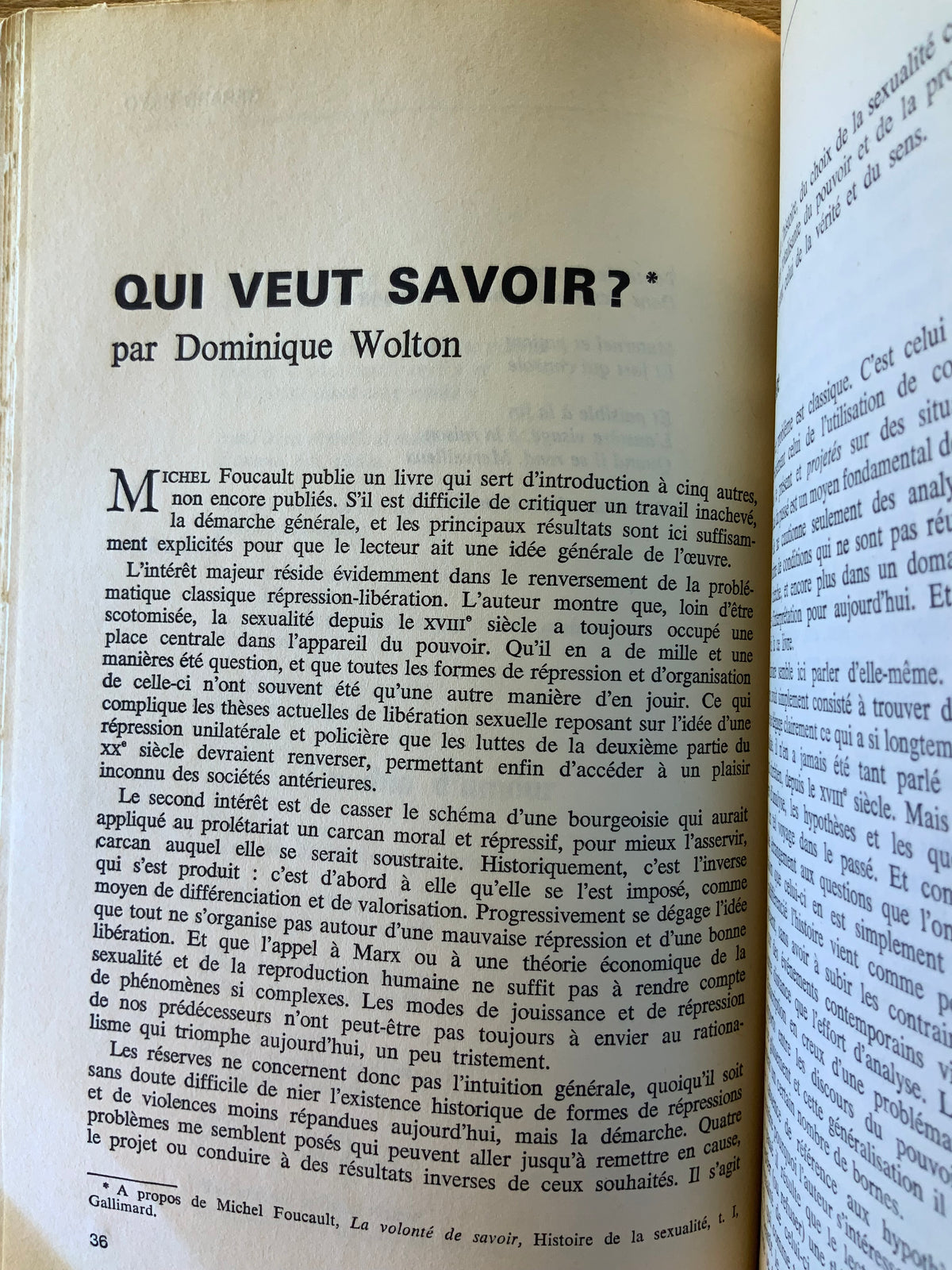 Chine : justice populaire ? - Lettre à la Junte militaire argentine - Michel Foucaul et l’ordre sexuel - Henri Meschonnic [ Revue Esprit ] - Juillet-Août 1977 - n° 7-8
