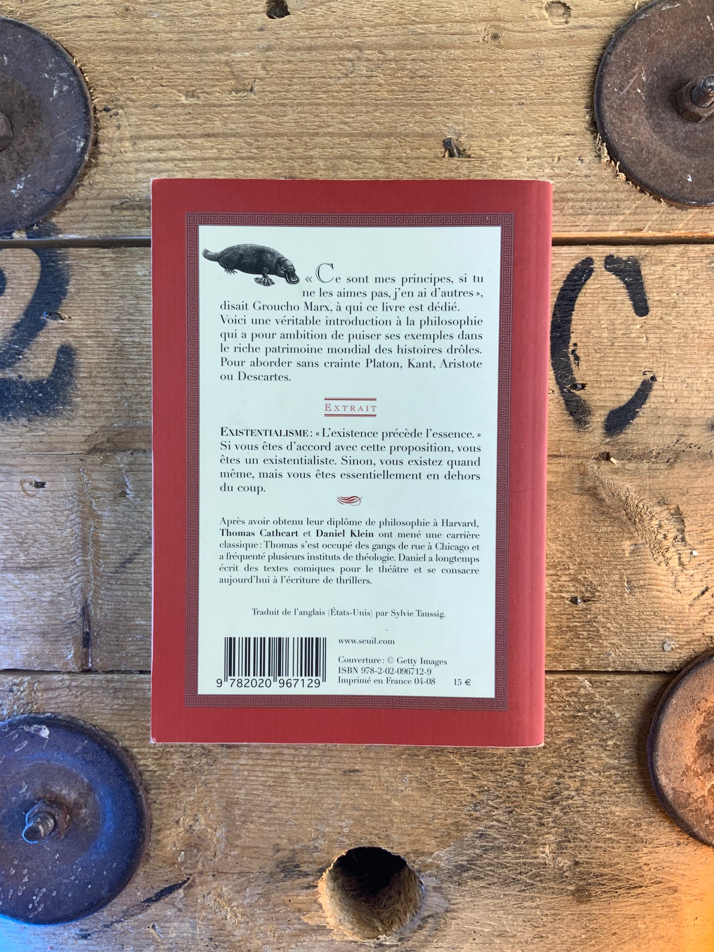 Platon et son ornithorynque : la philosophie expliquée par les blagues [sans blagues ?] - Thomas Cathcart et Daniel Klein