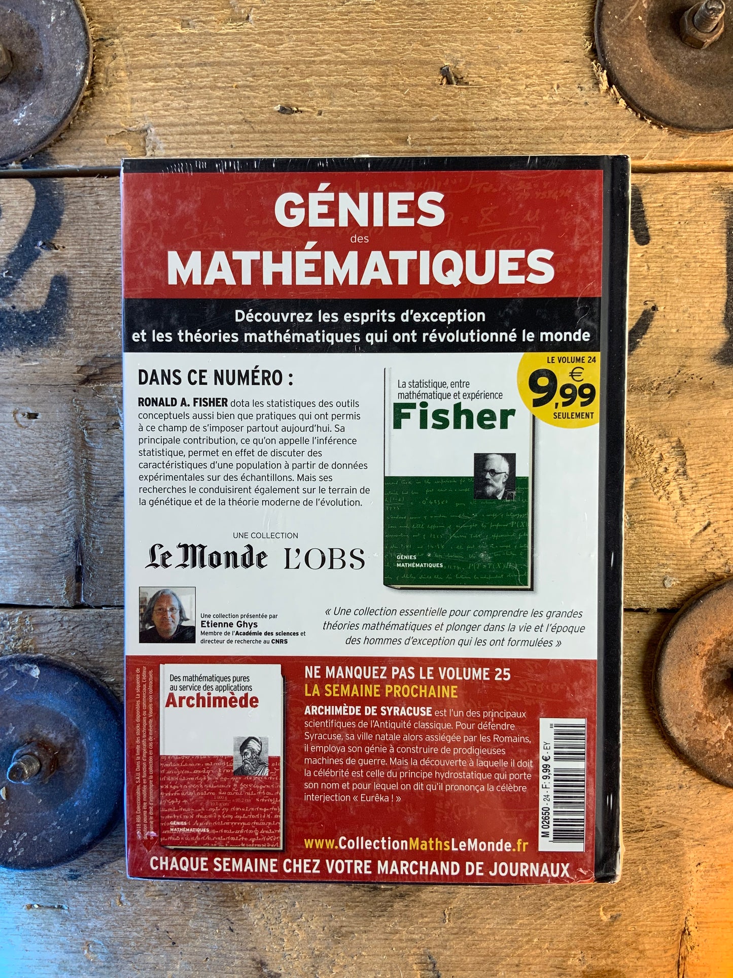 Fisher : La statistique, entre mathématique et expérience [ COLLECTION GÉNIES MATHÉMATIQUES ]