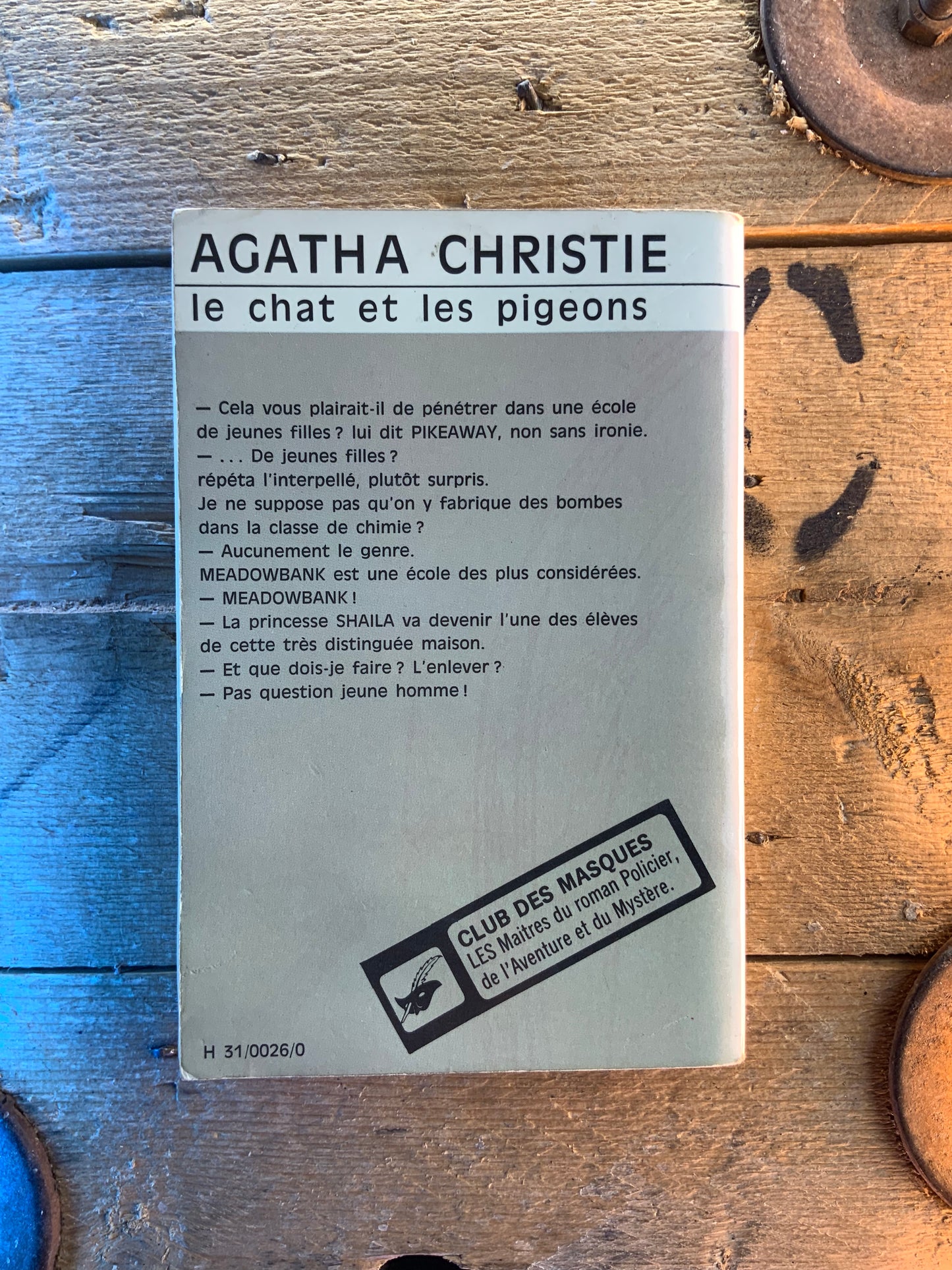 Le chat et les pigeons - Agatha Christie