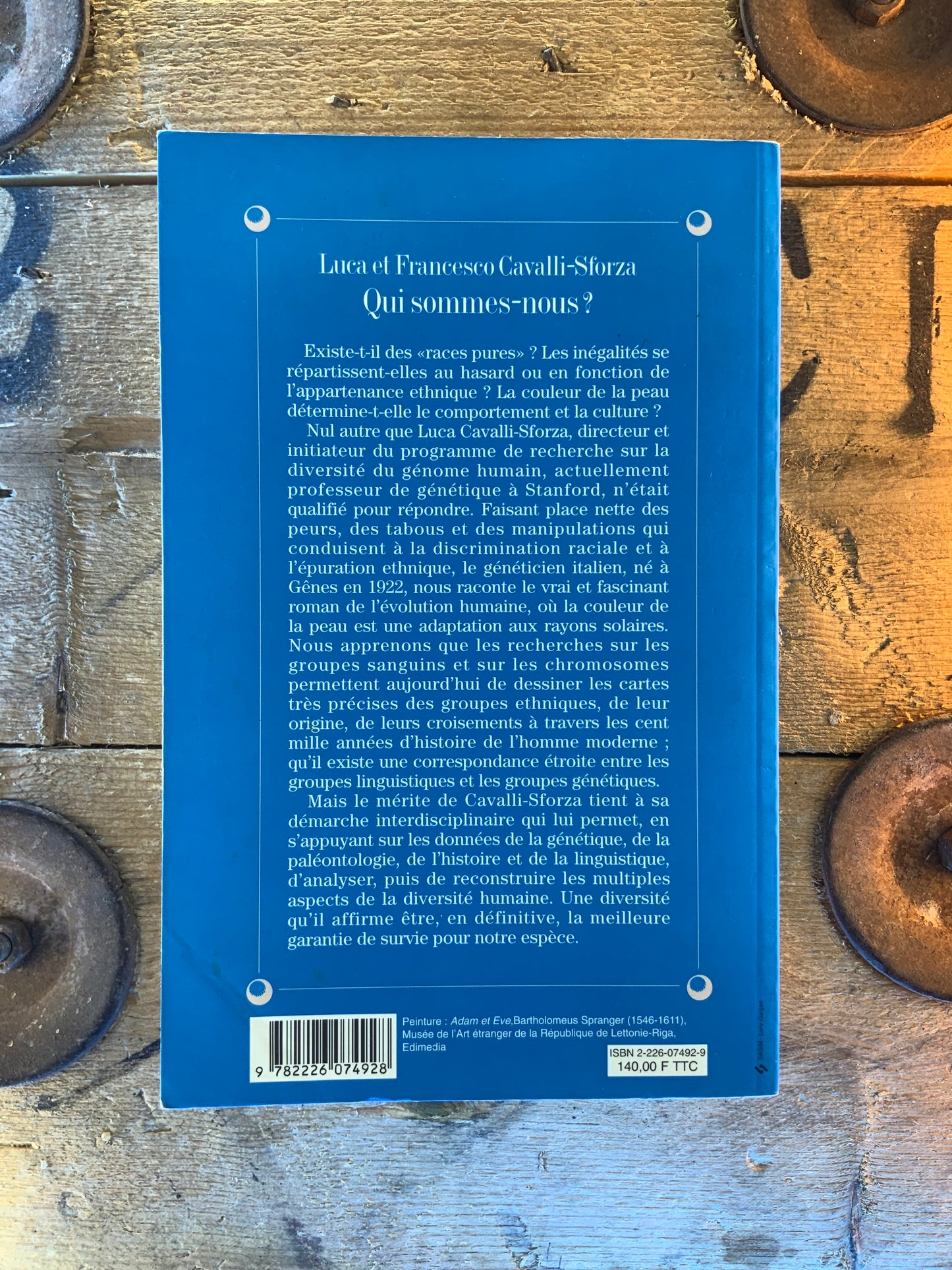 Qui sommes-nous? : une histoire de la diversité humaine - Luca et Francesco Cavalli-Sforza