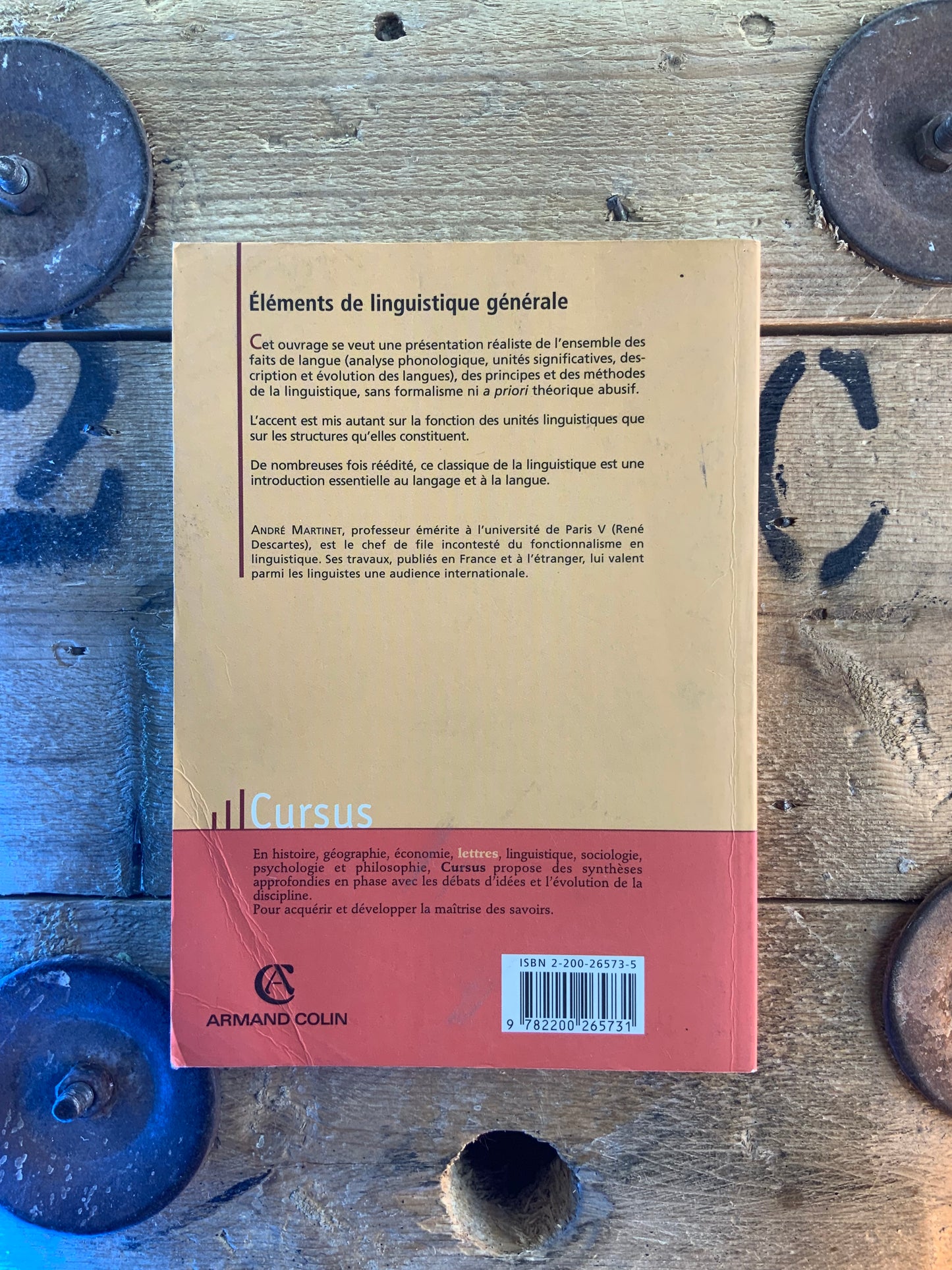Éléments de linguistique générale - André Martinet