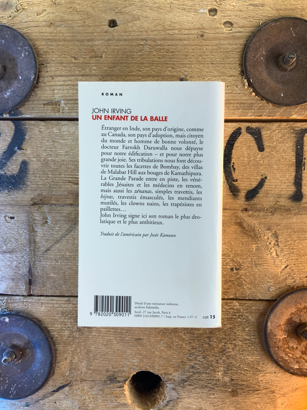Un enfant de la balle - John Irving