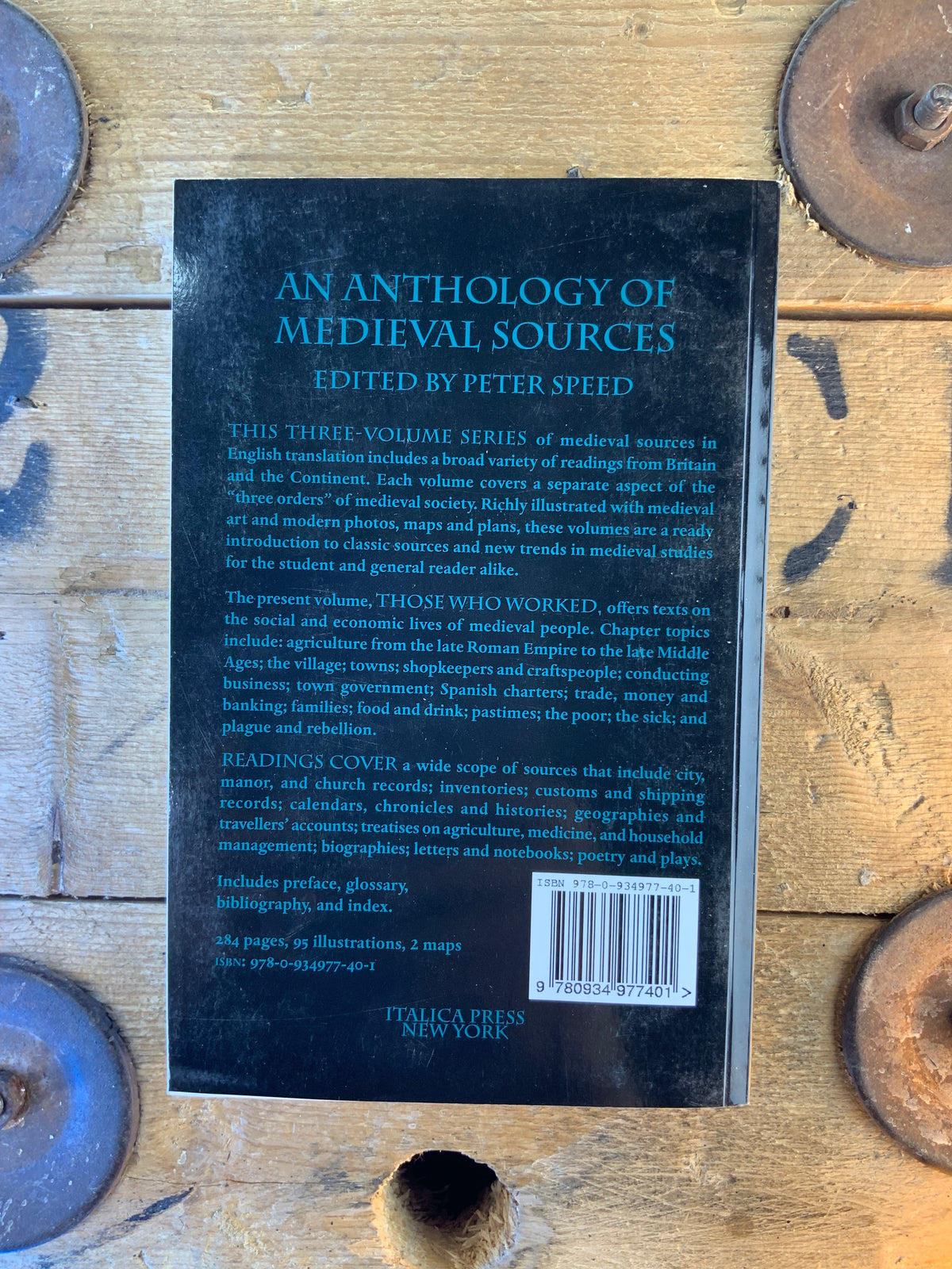 An anthology of medieval sources : Those who worked