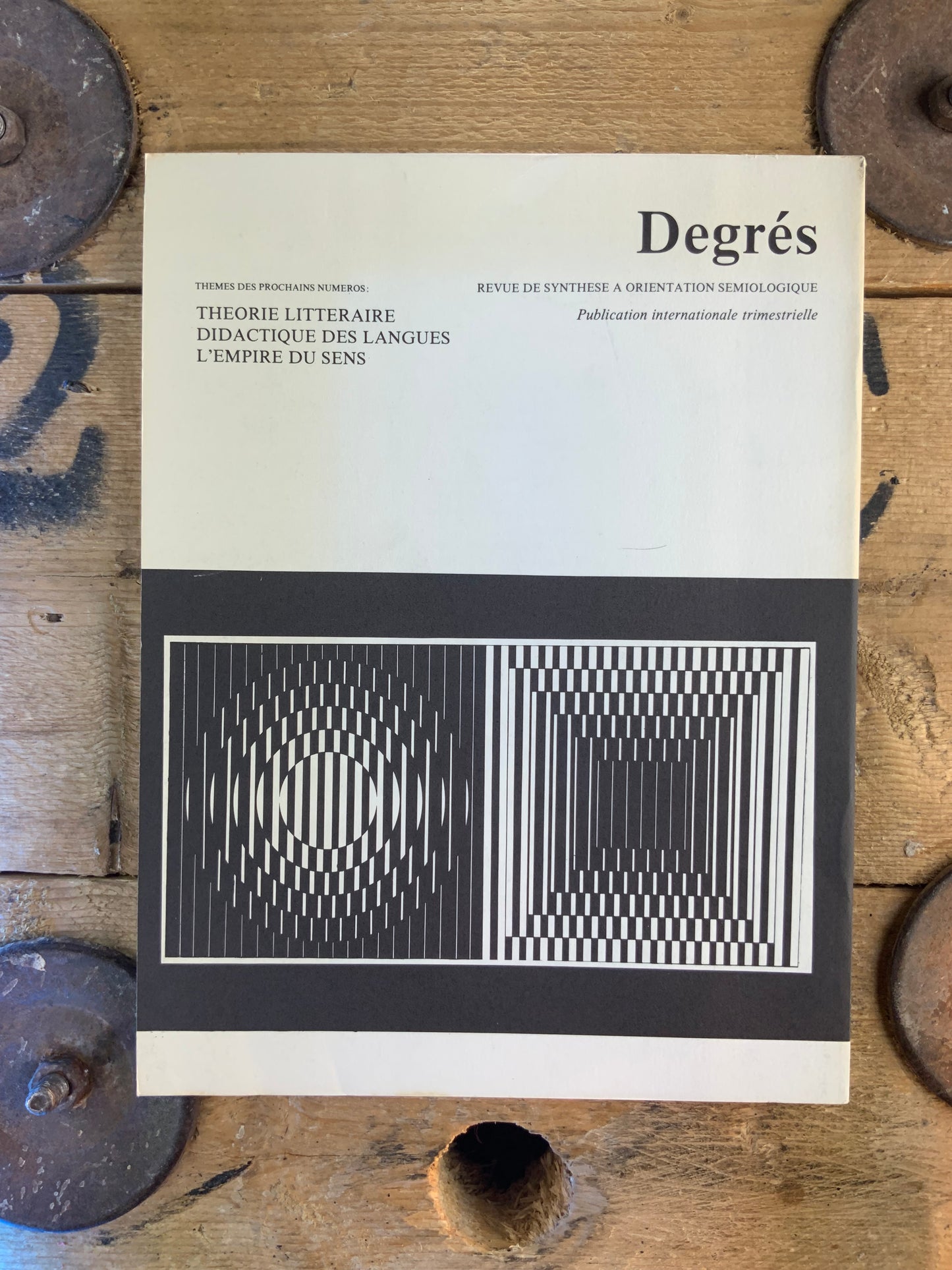 Figures de la société [ Degrés - Revue de synthèse à orientation sémiologique ] - printemps 1984 - n° 37