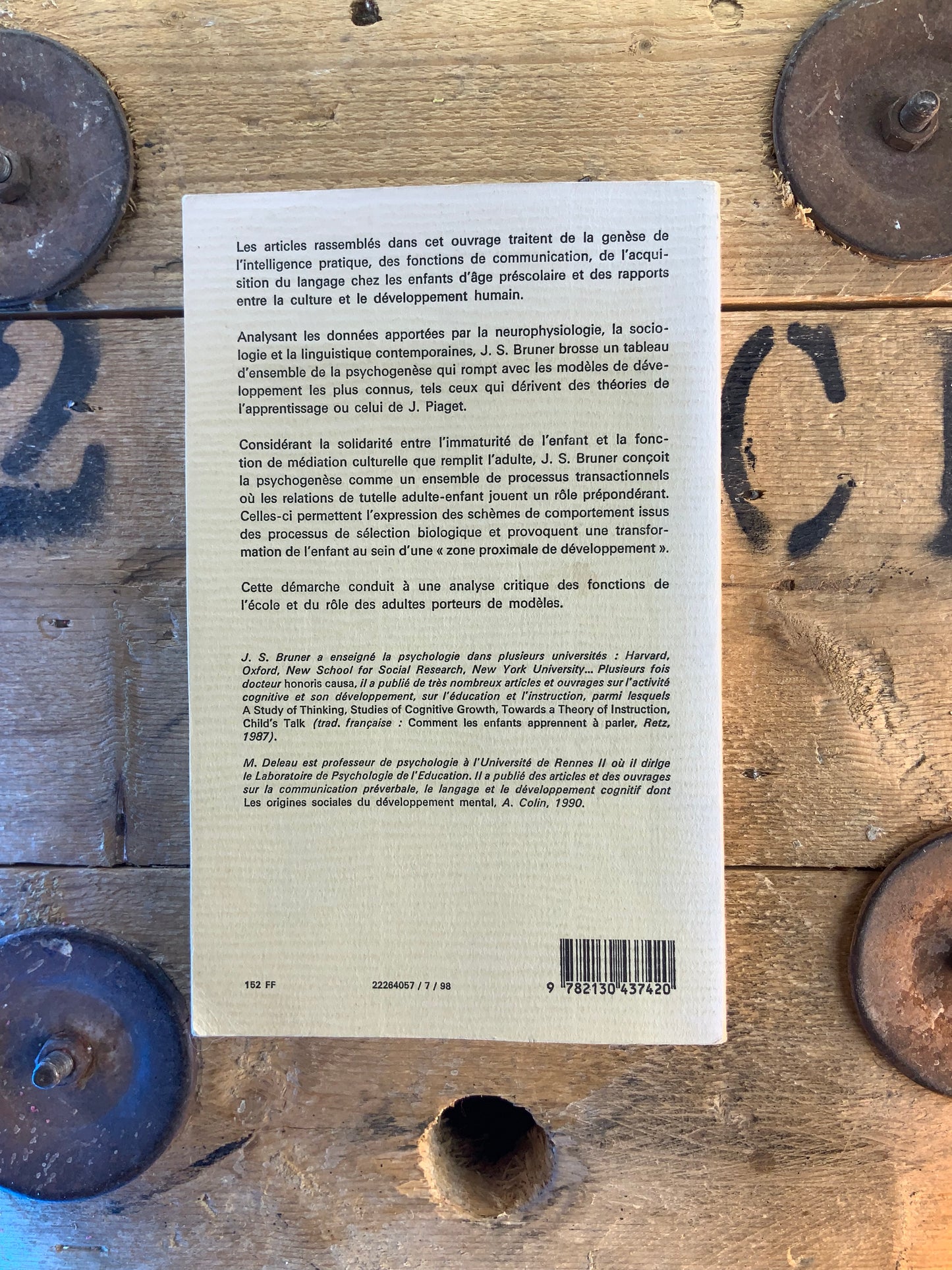 Le développement de l’enfant : savoir faire, savoir dire - Jérôme S. Bruner