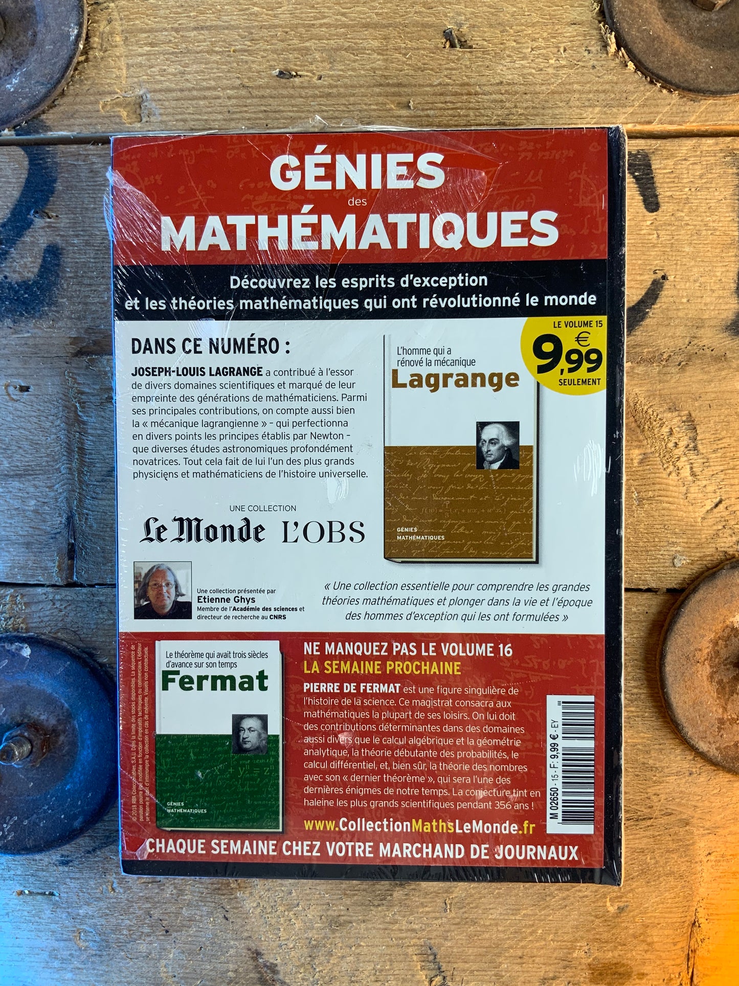 Lagrange : La modernisation de la mécanique [ COLLECTION GÉNIES MATHÉMATIQUES ]