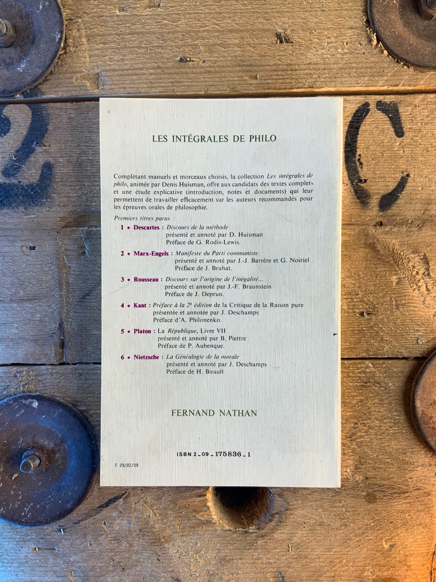 La généalogie de la morale - Friederich Nietzsche