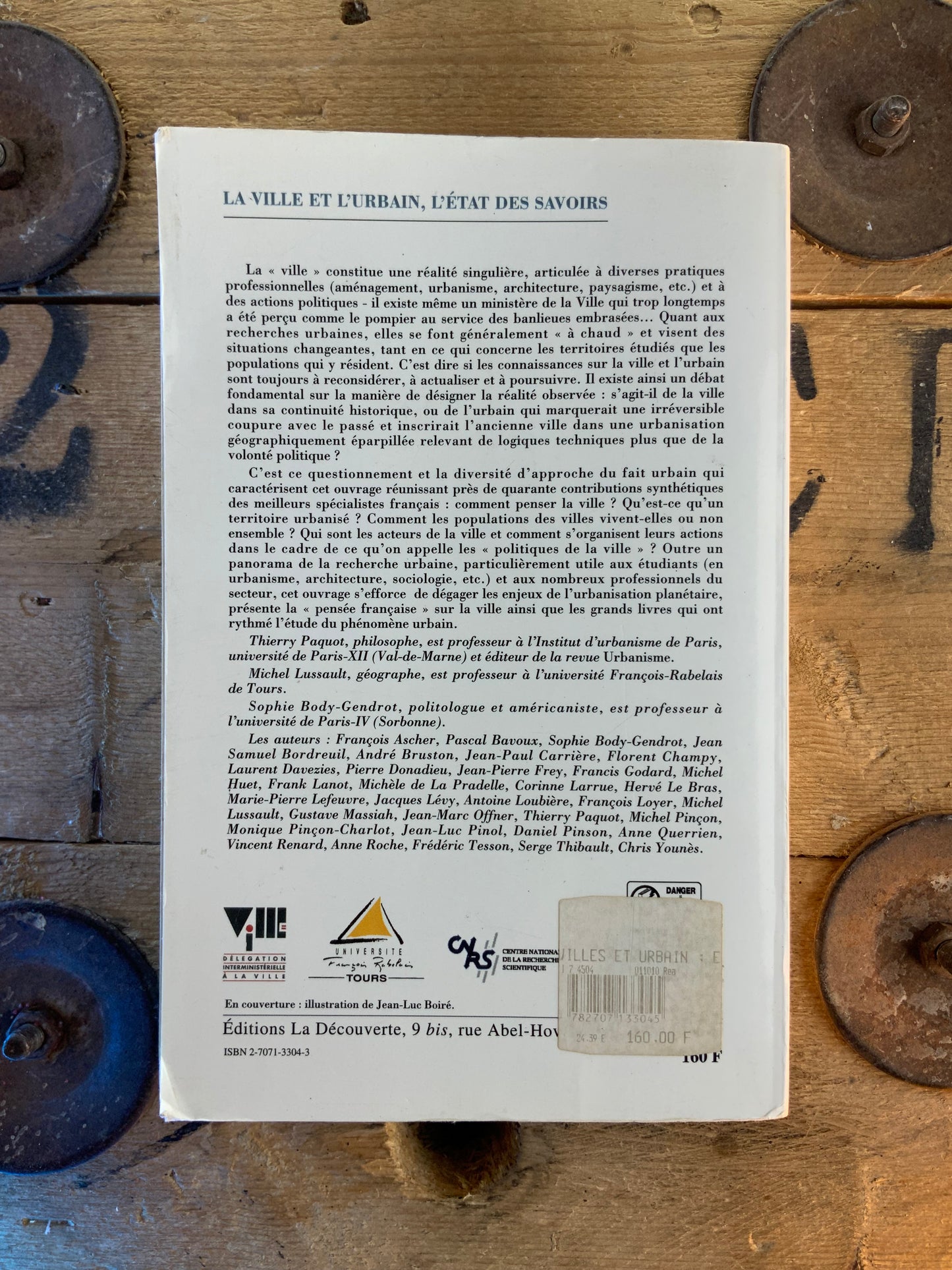 La ville et l’urbain, l’état des savoirs - Thierry Paquot, Michel Lussault, Sophie Body-Gendrot