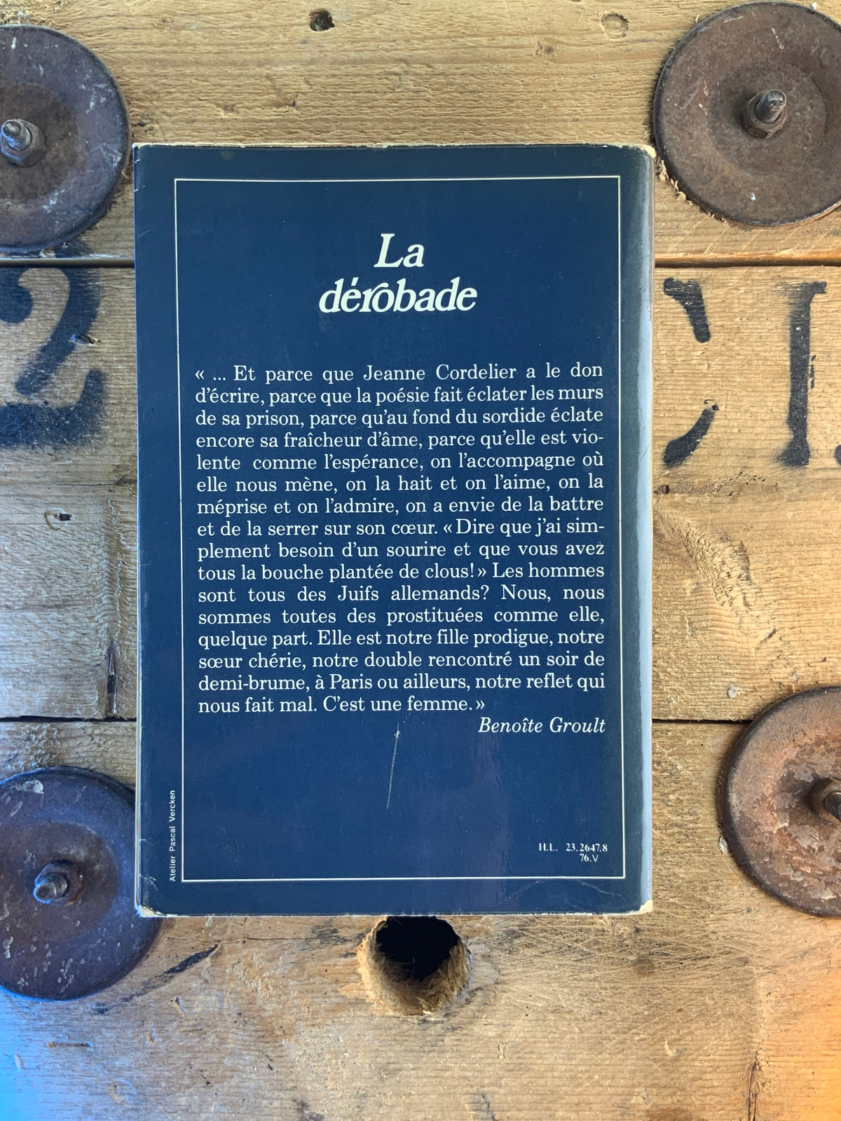 La dérobade - Jeanne Cordelier