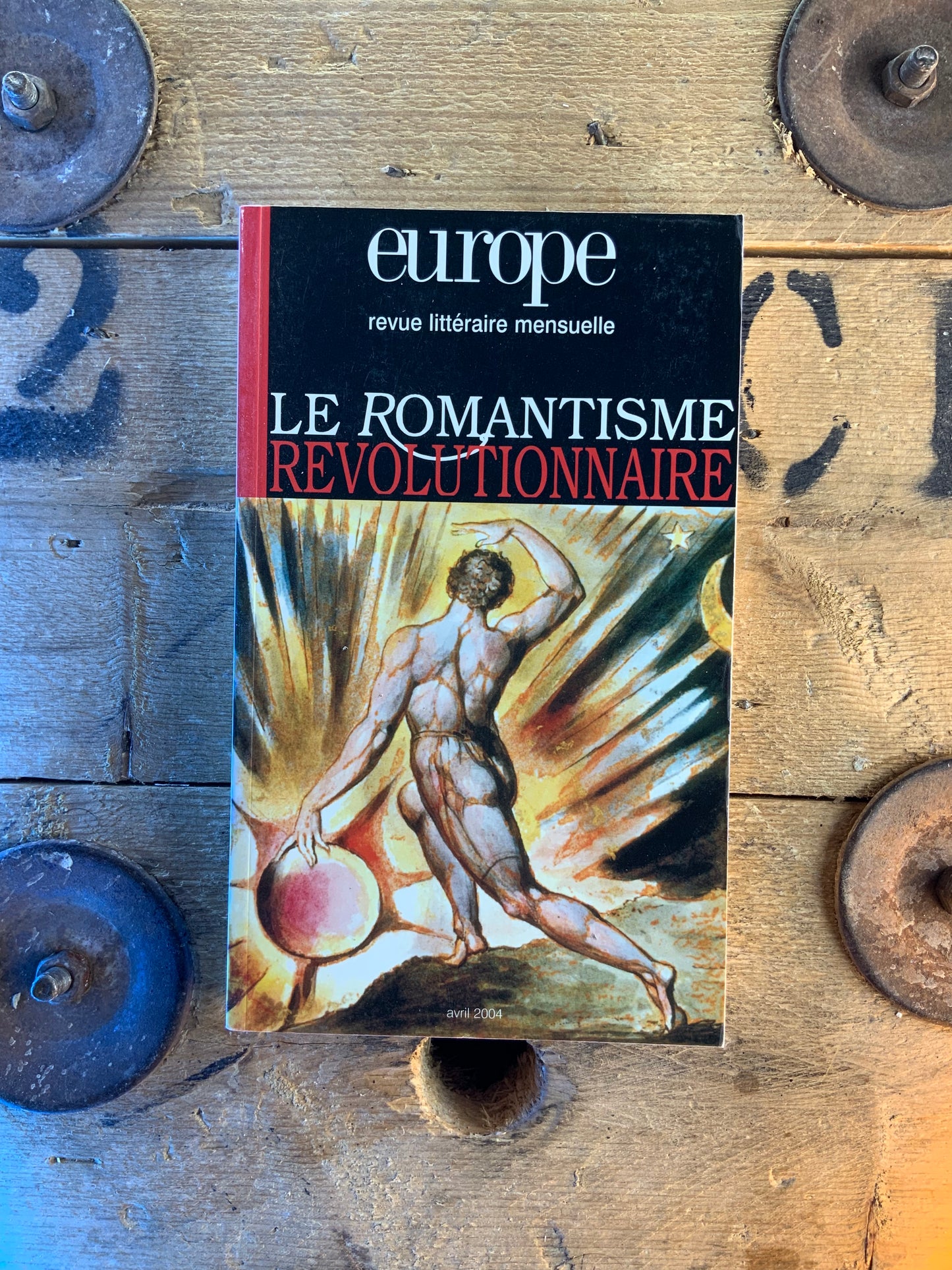 Le romantisme révolutionnaire [ EUROPE revue littéraire mensuelle ]